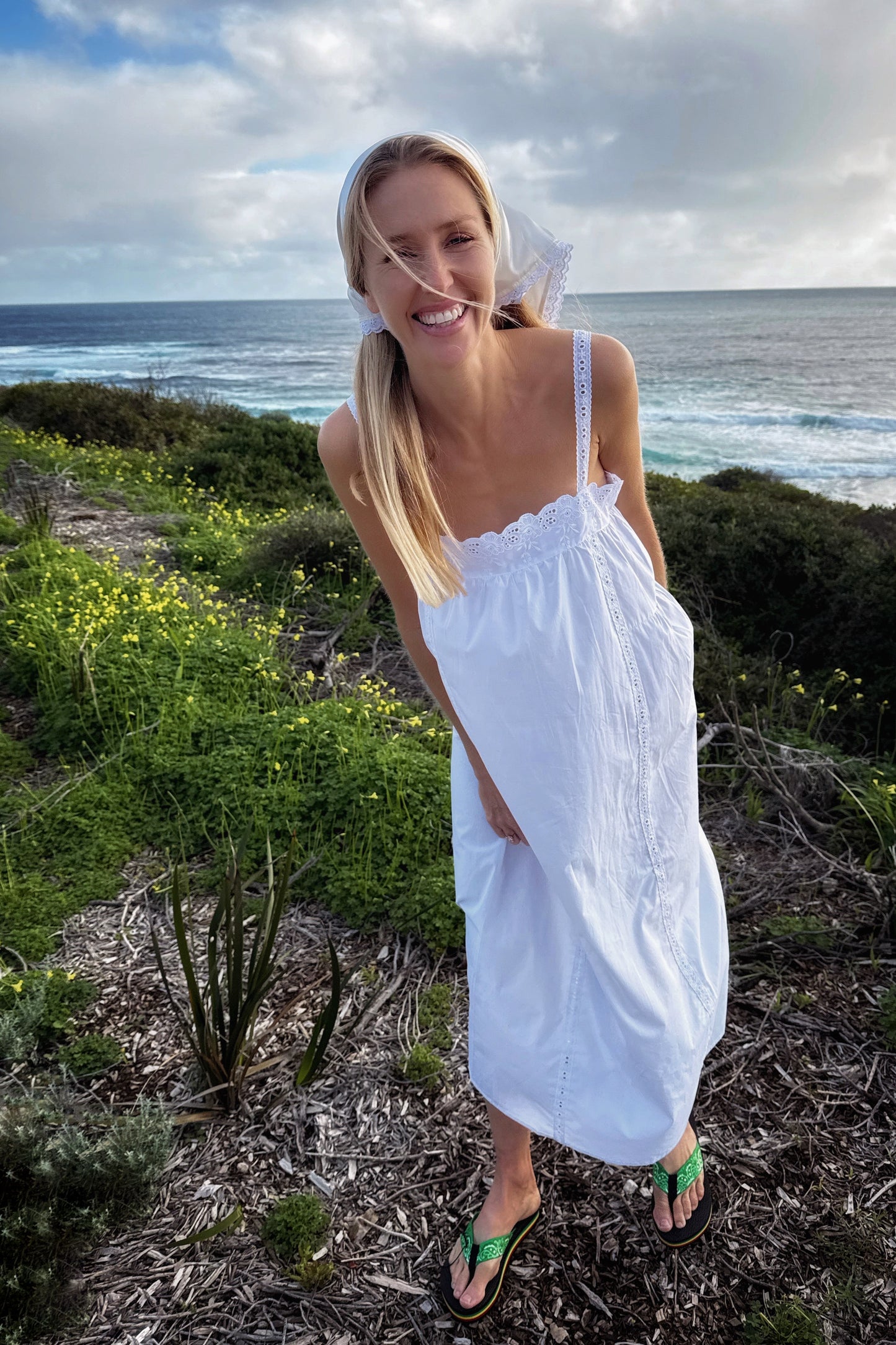 Immy Gown in Ivory