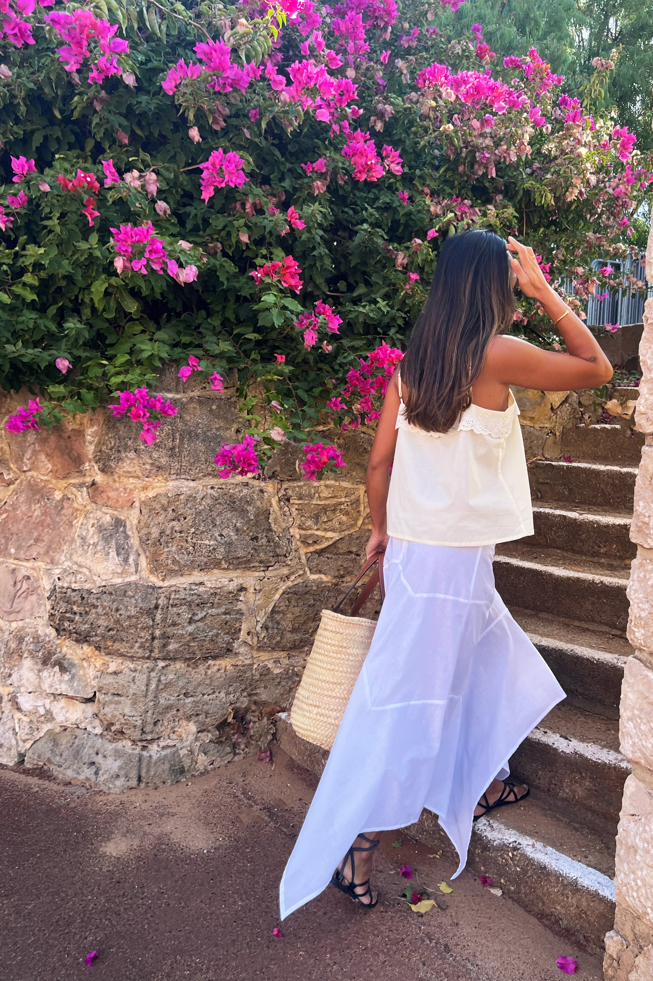 Romy Skirt in Ivory