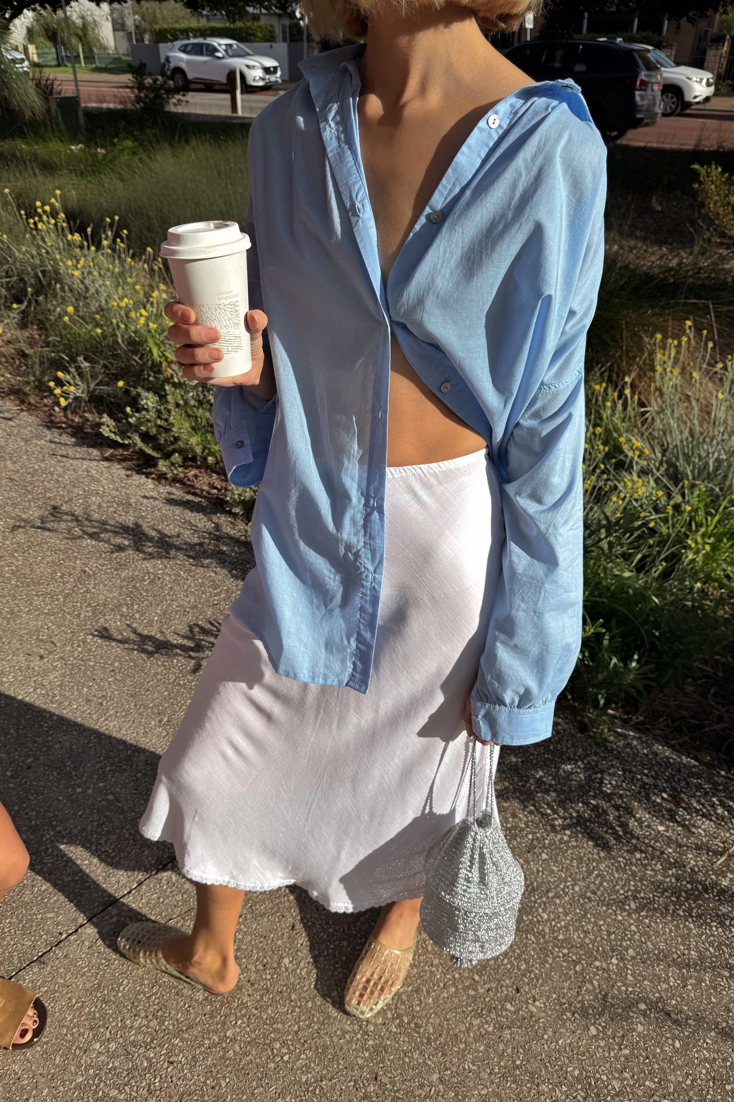 Forever Shirt in Baby Blue