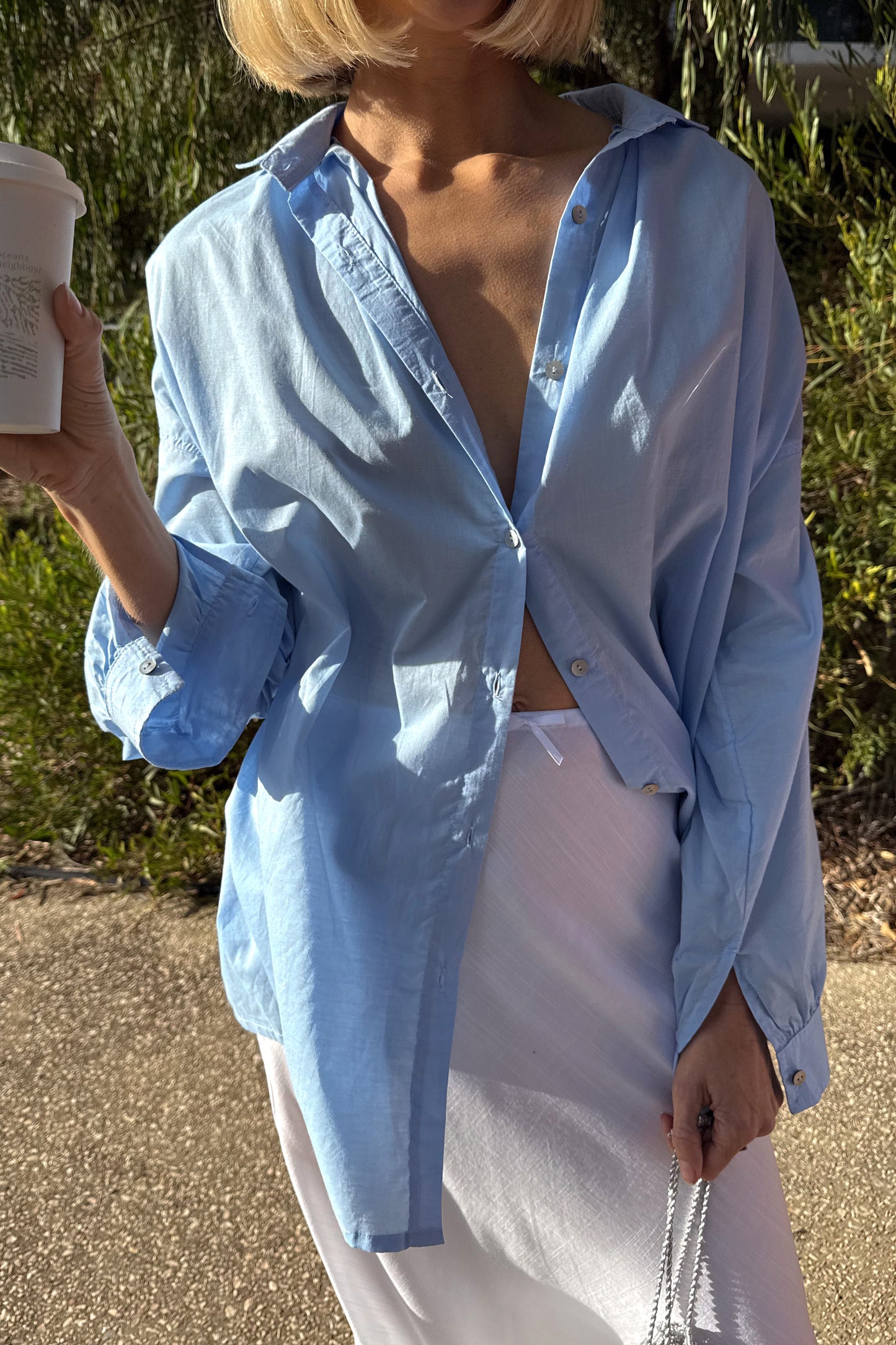 Forever Shirt in Baby Blue