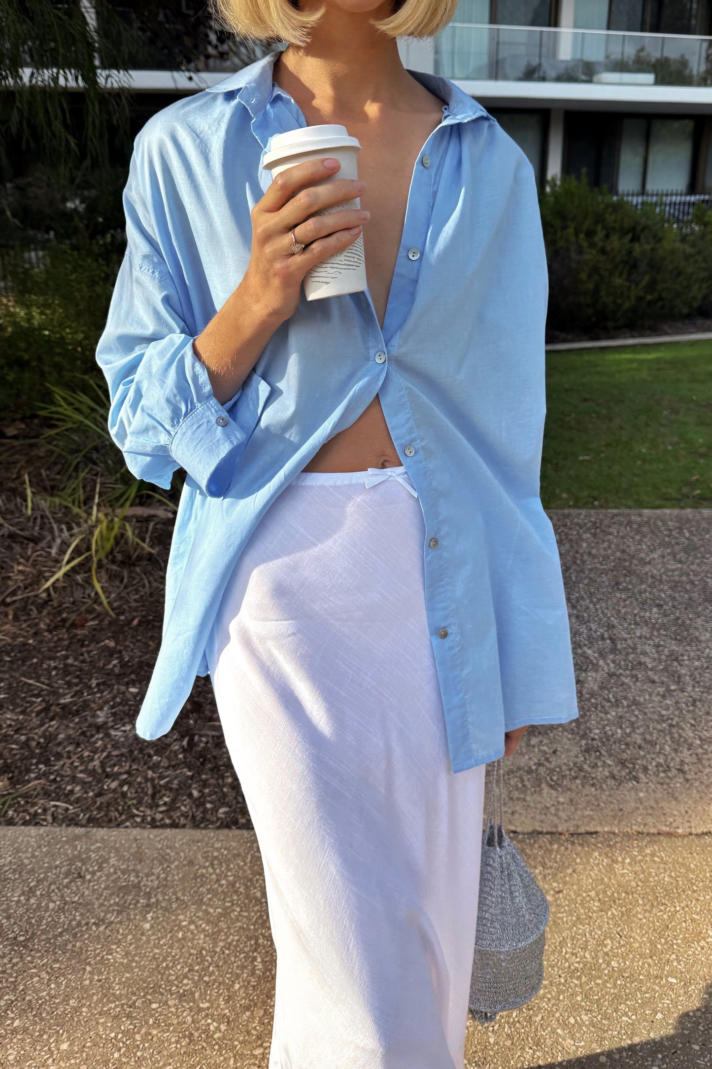 Forever Shirt in Baby Blue