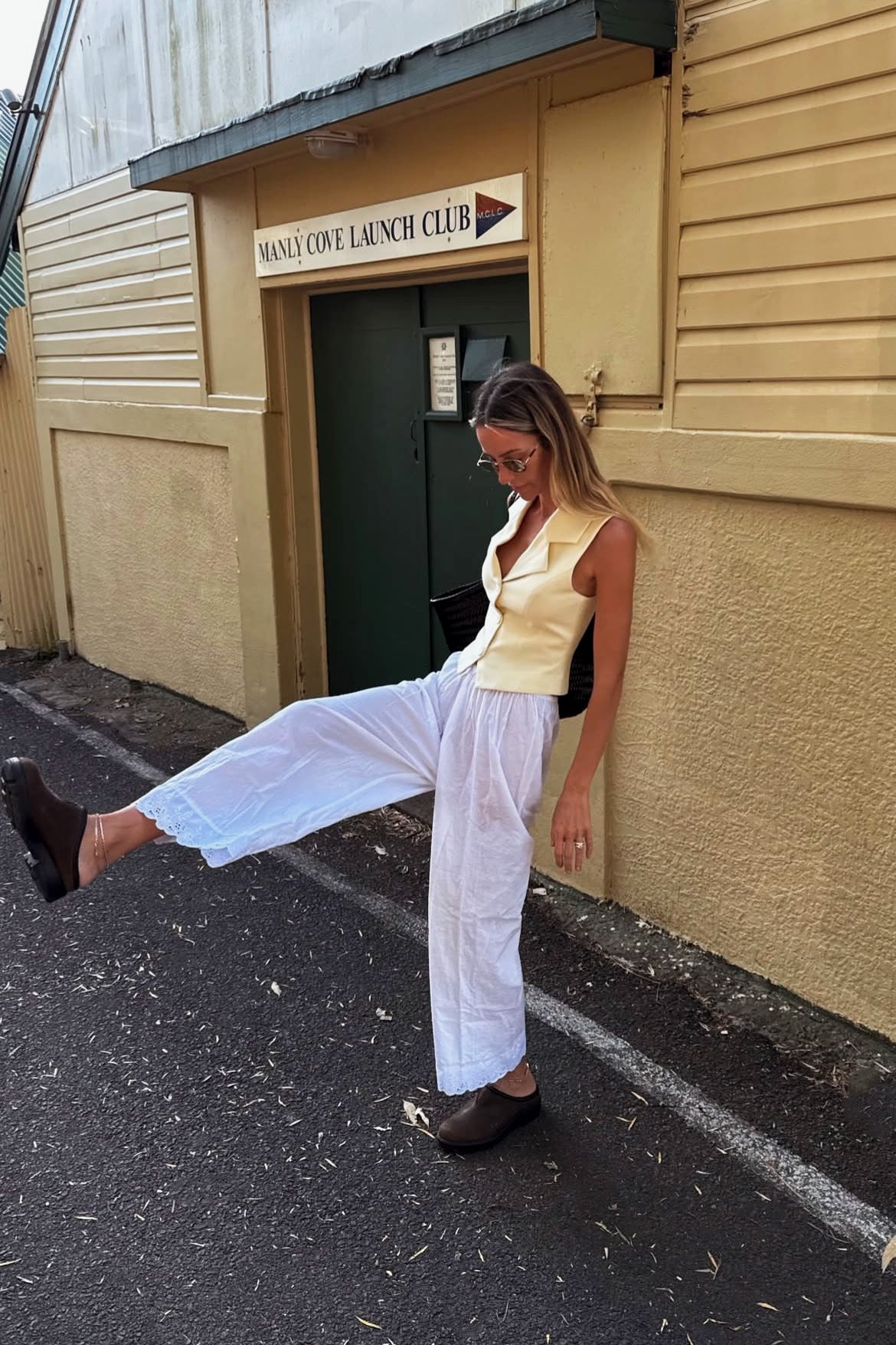 Antique Summer Pant in Ivory