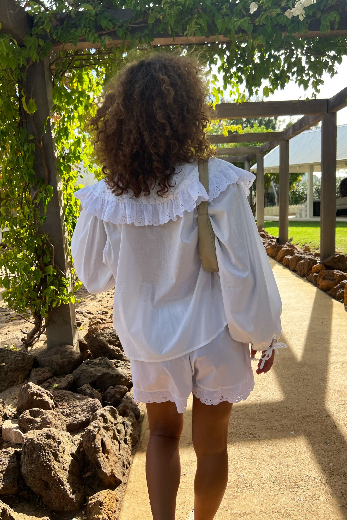 Harrie Blouse in Ivory