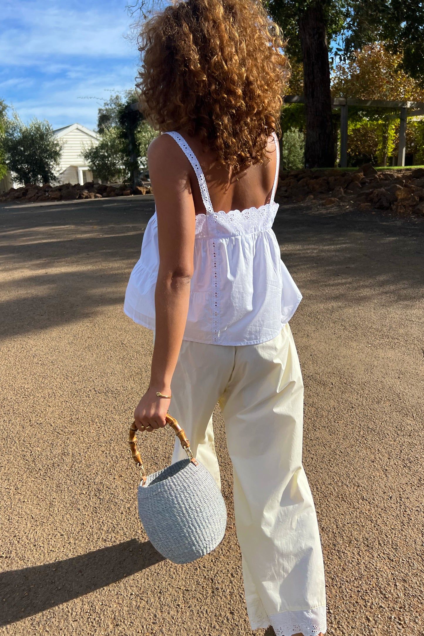 Immy Top in Ivory