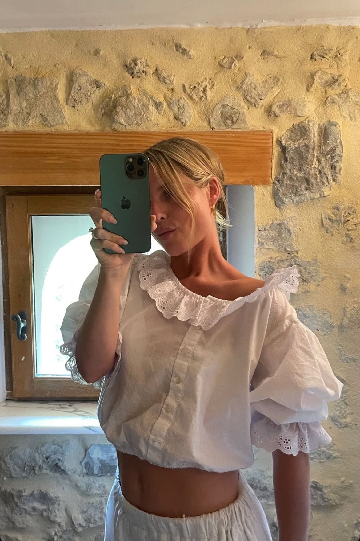 Antique Blouse in Ivory