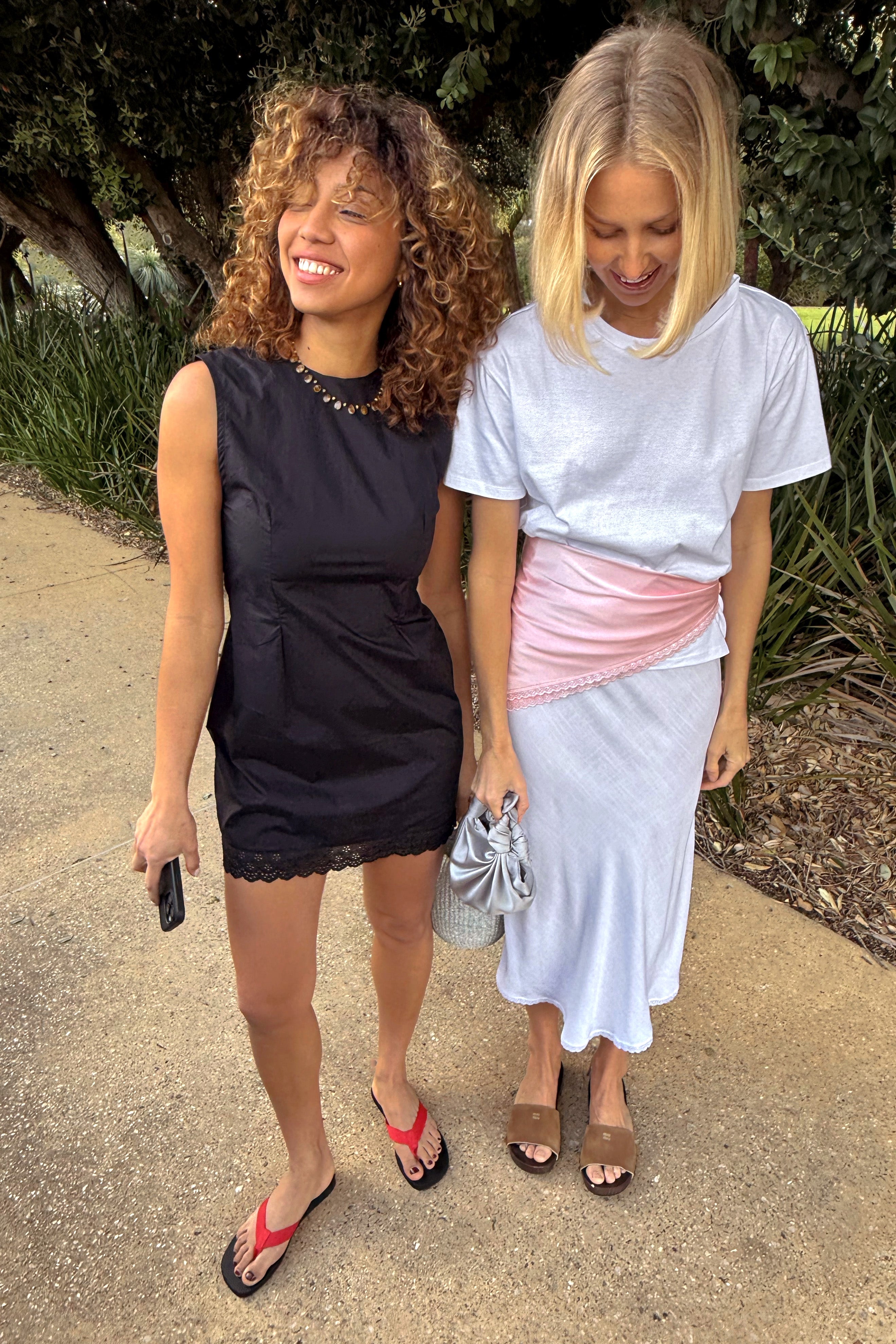 Silk Daisy Bandana in Blush