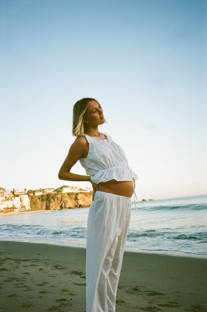 Antique Summer Pant in Ivory