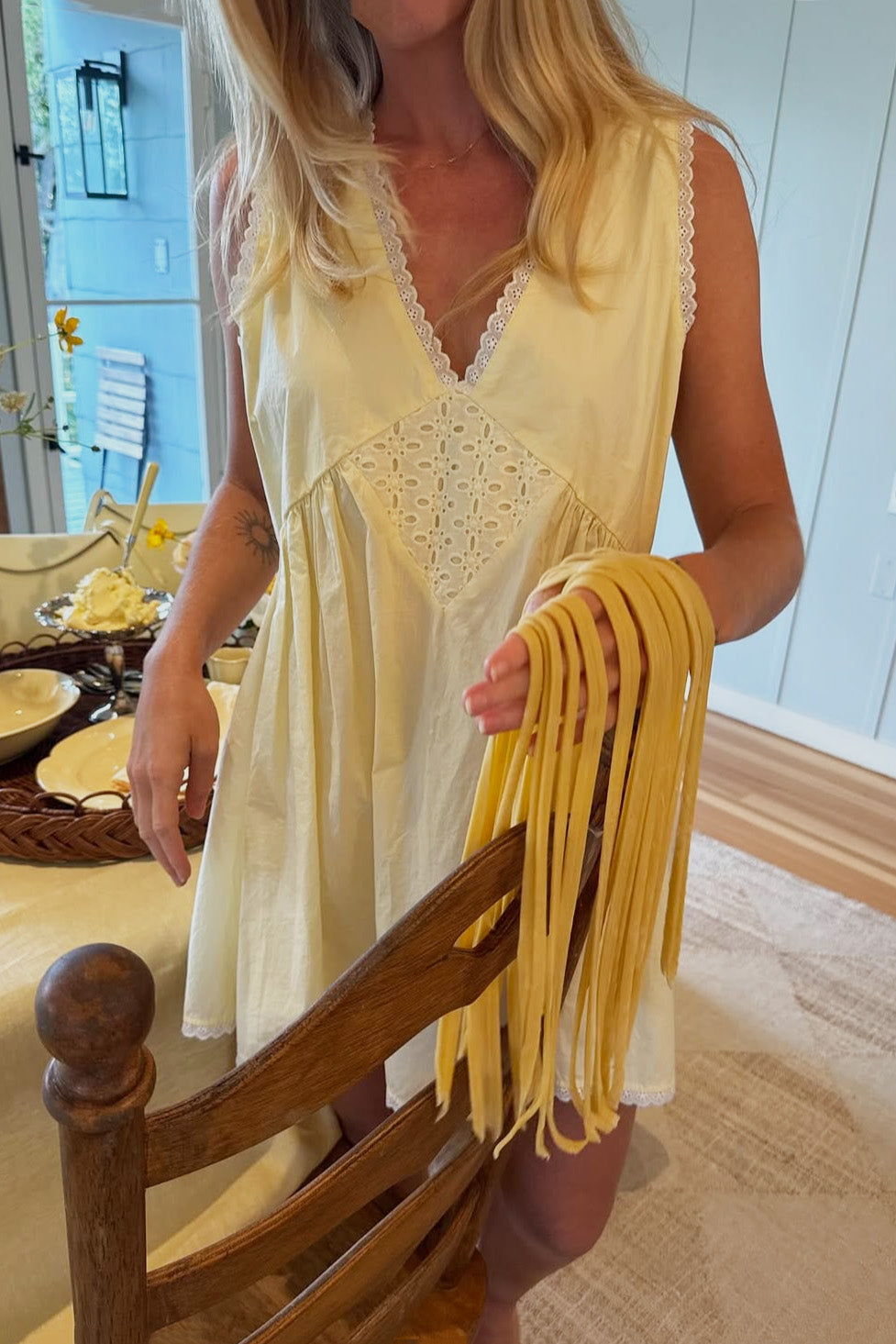 Vintage Cotton Mini in Butter