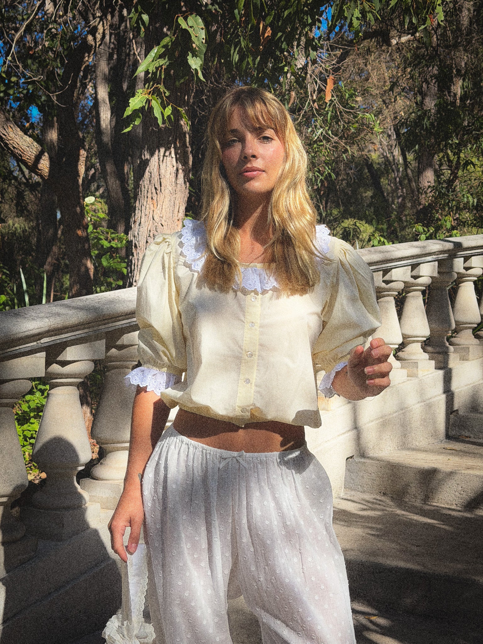 Antique Blouse in Butter