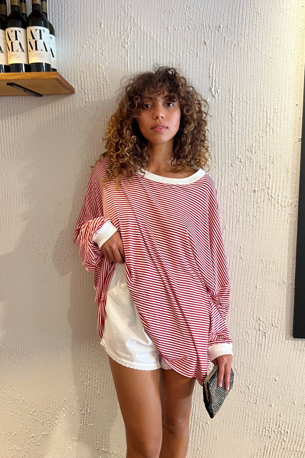 Daisy Trim Daily Short in Ivory
