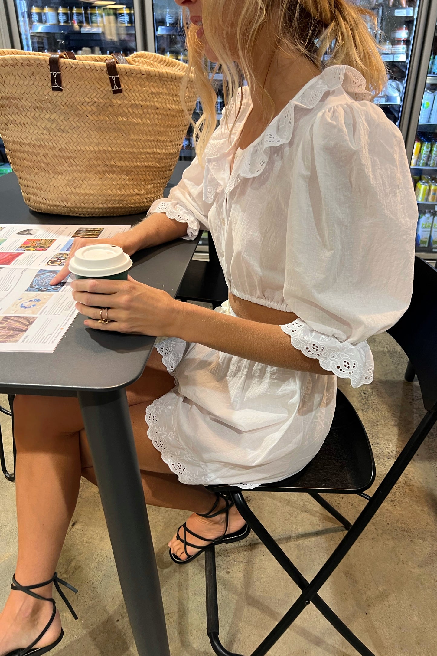 Antique Blouse in Ivory