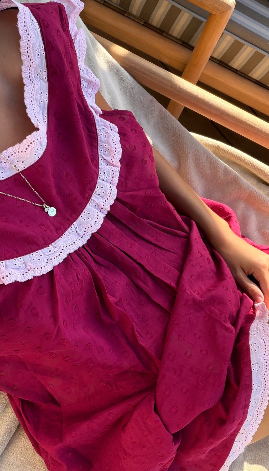 Dorian Mini Dress in Cherry Blossom