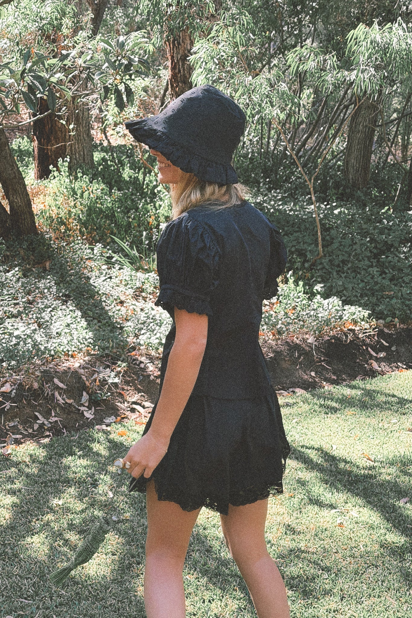 Ophelia Blouse in Noir