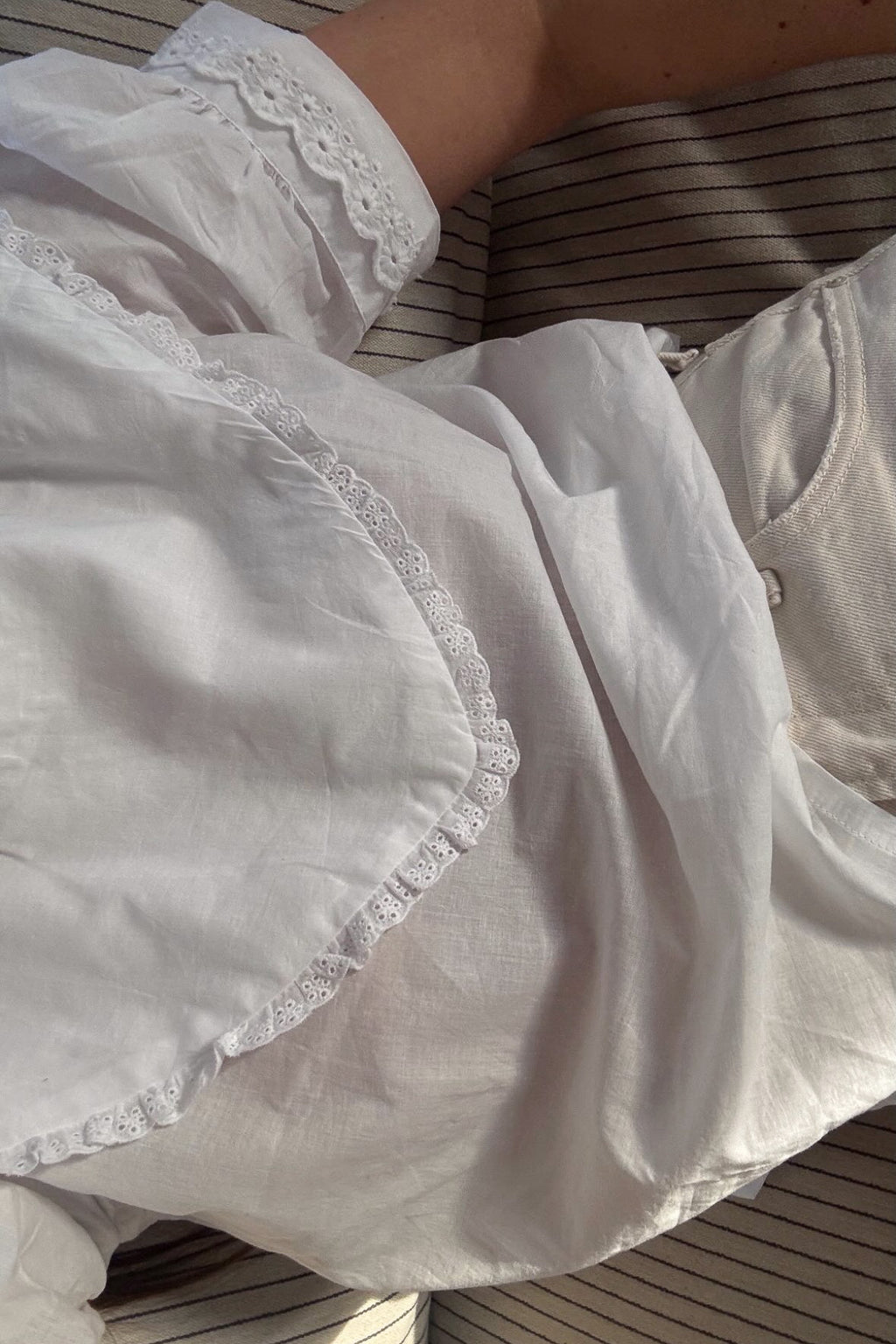 Sailor Blouse in Ivory