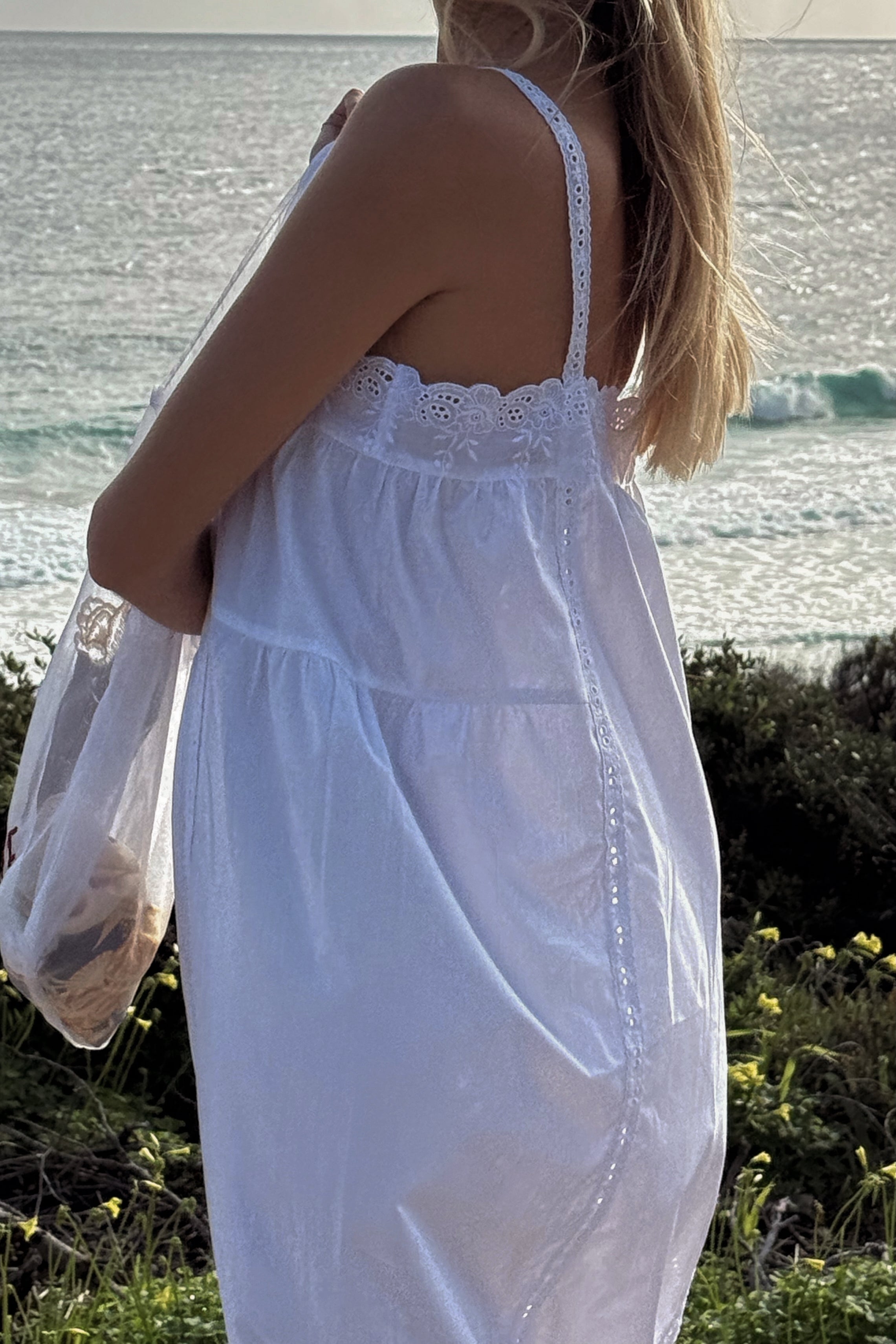 Immy Gown in Ivory