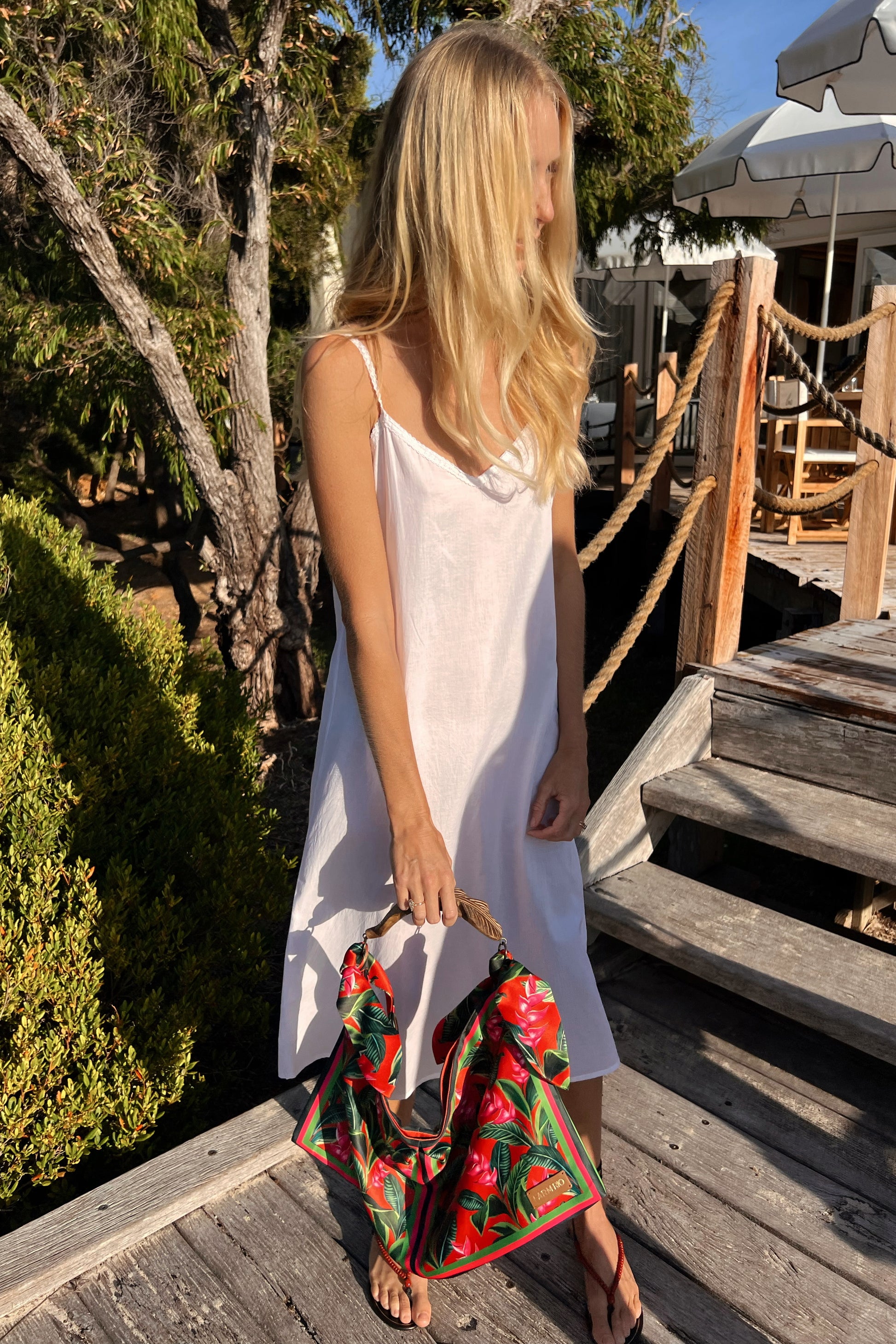 Cotton Slip in Ivory