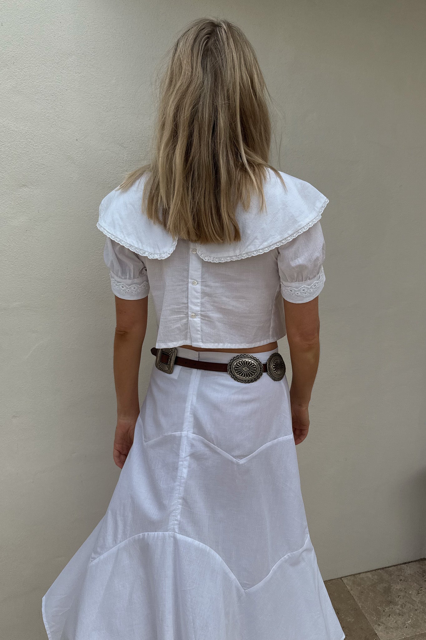 Sailor Blouse in Ivory