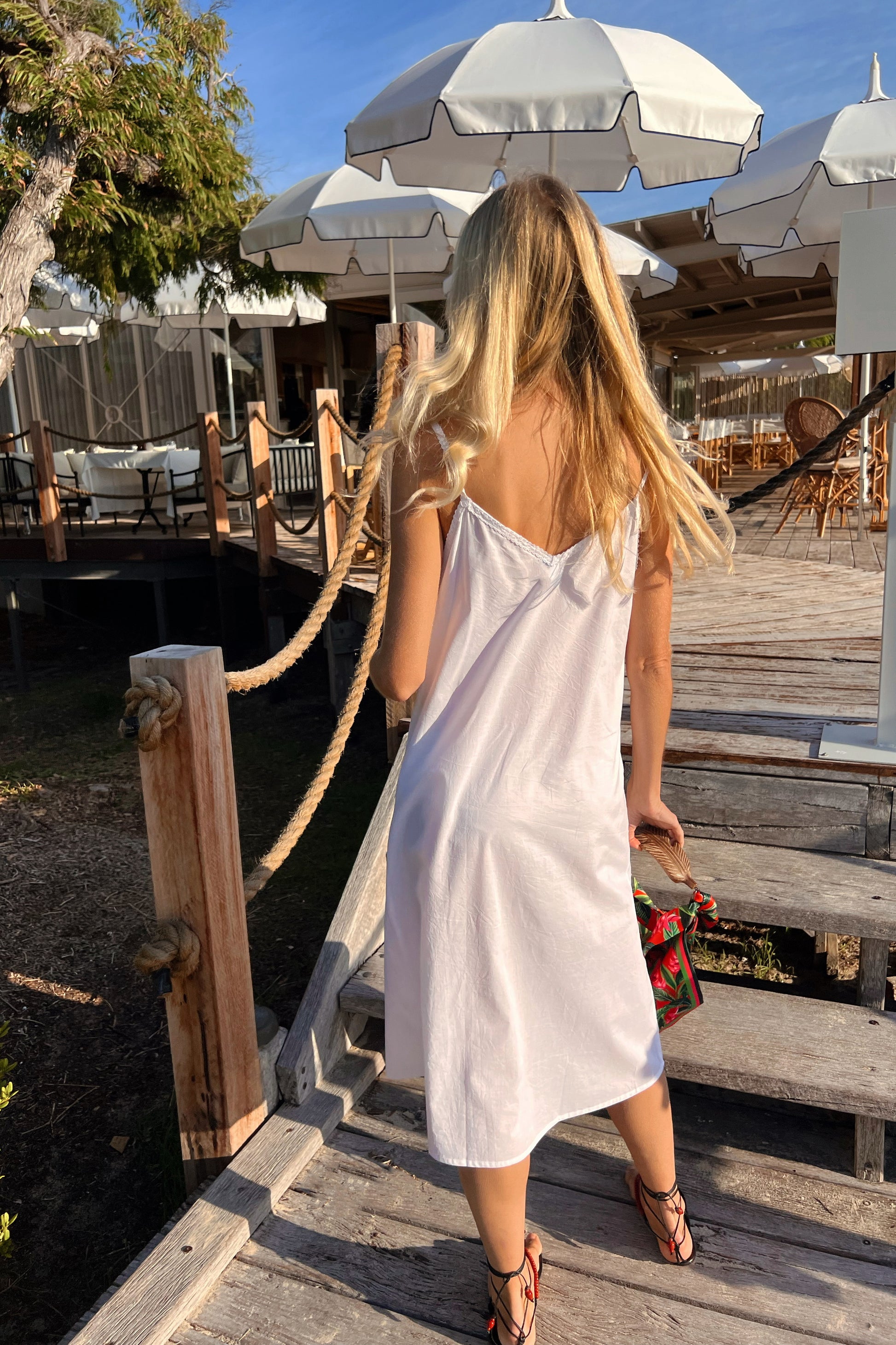 Cotton Slip in Ivory