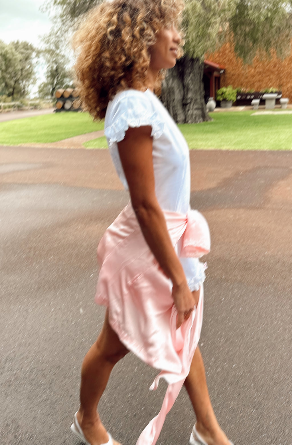 Lola Mini Dress in Ivory