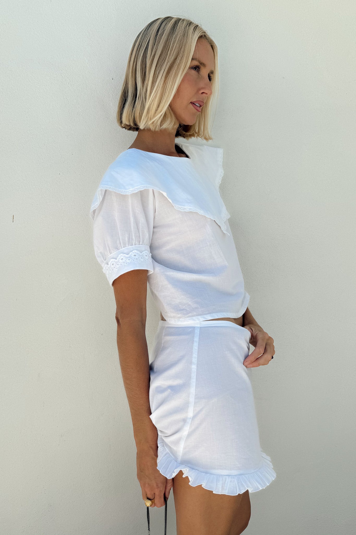 Whimsy Skirt in Ivory