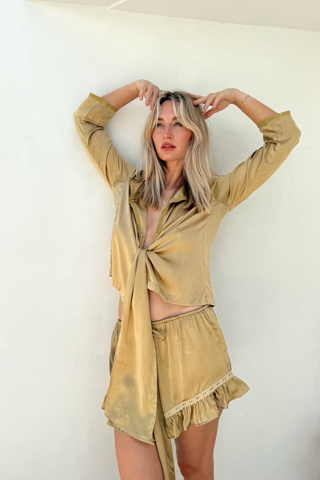 Dakota Blouse in Palm