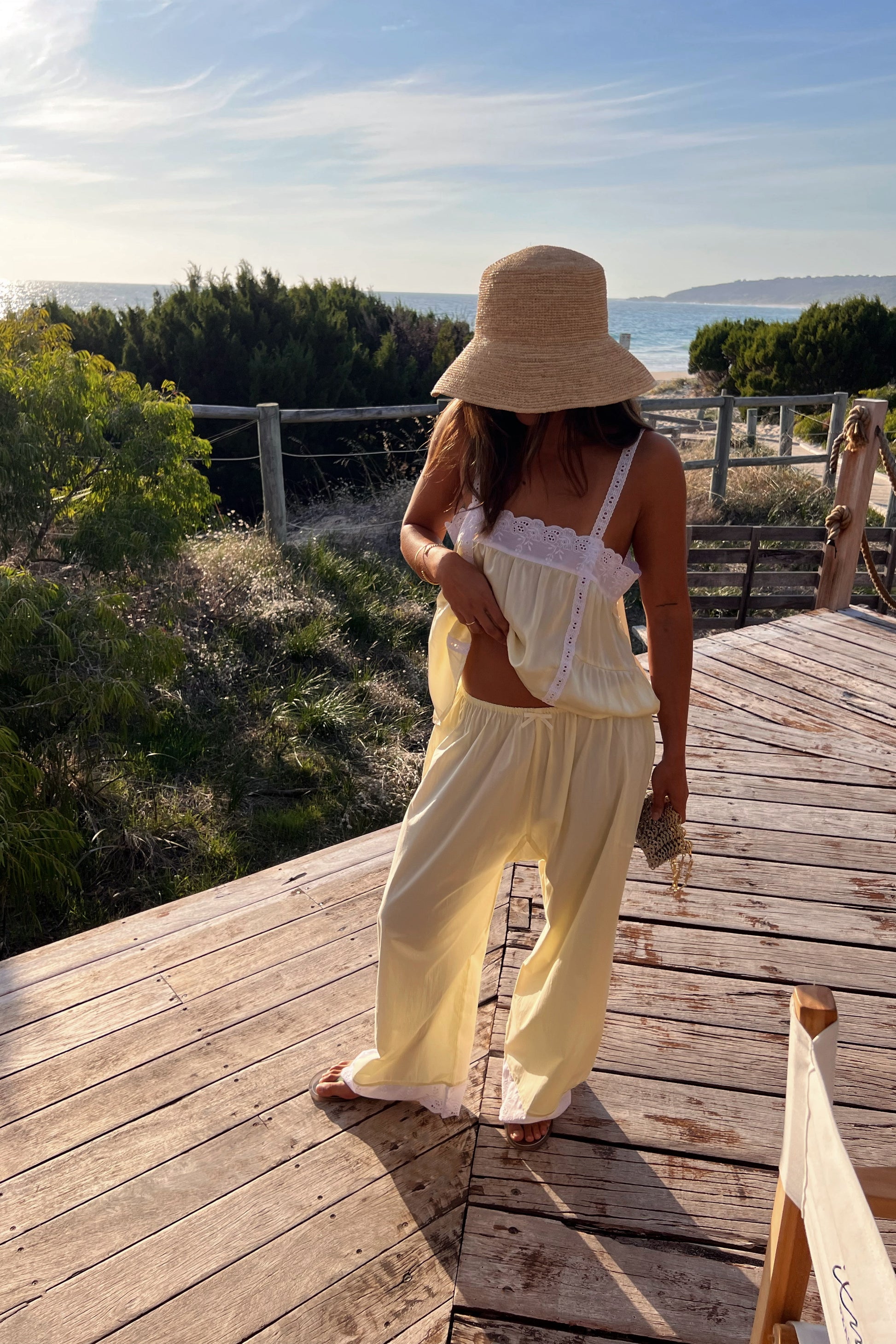 Immy Top in Butter Silk