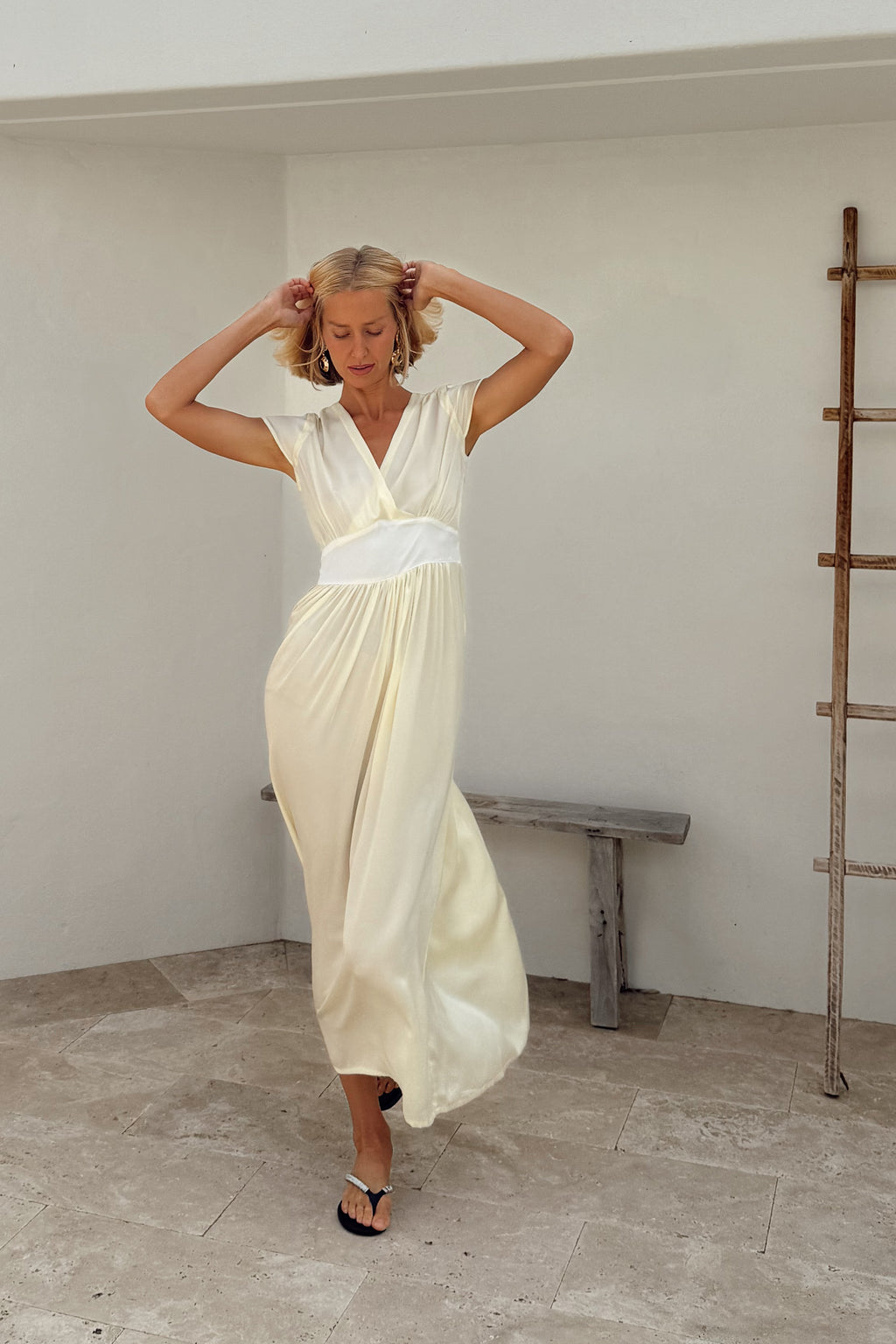 Cecilia Gown in Butter