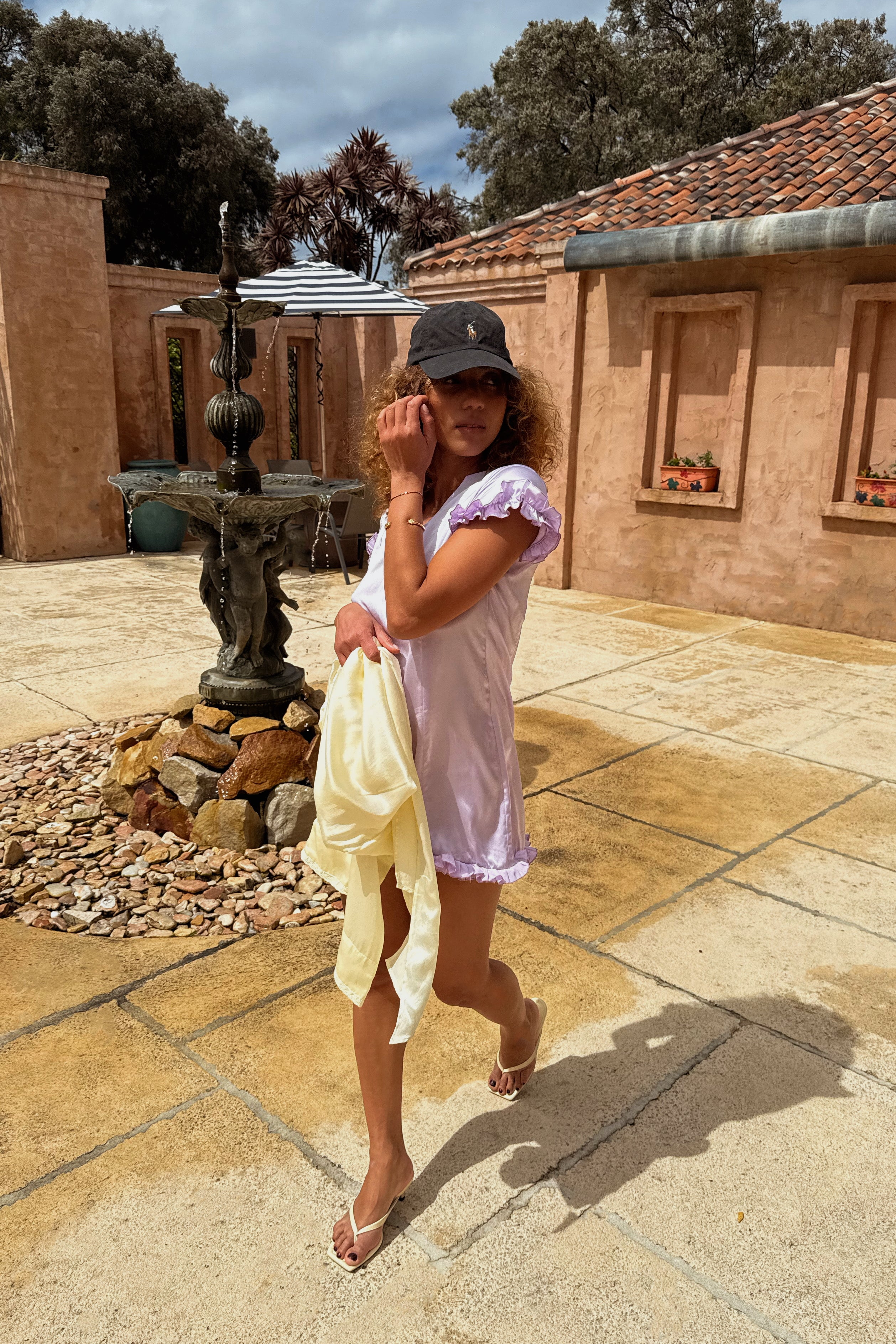 Lola Mini Dress in Lilac