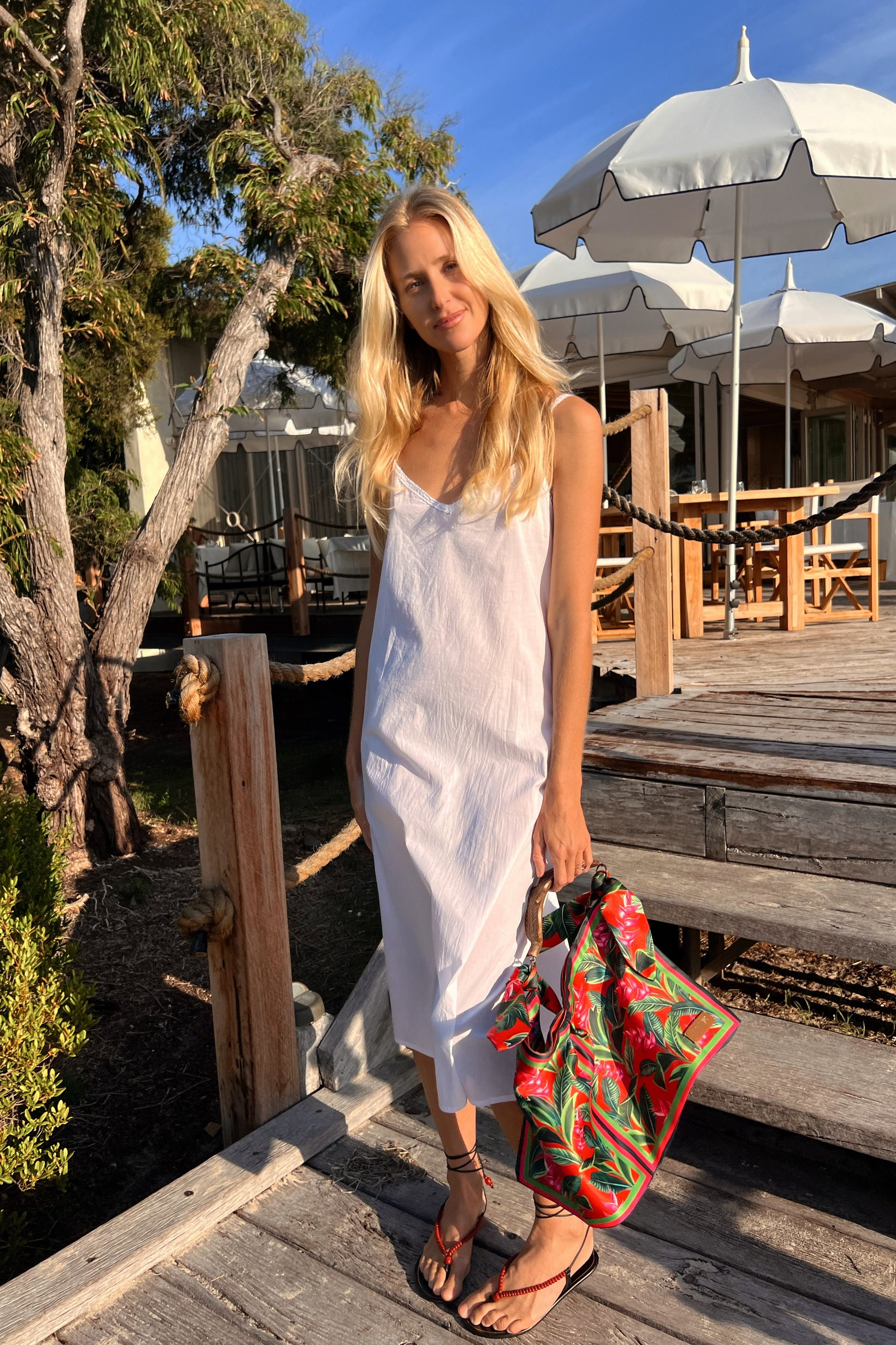 Cotton Slip in Ivory