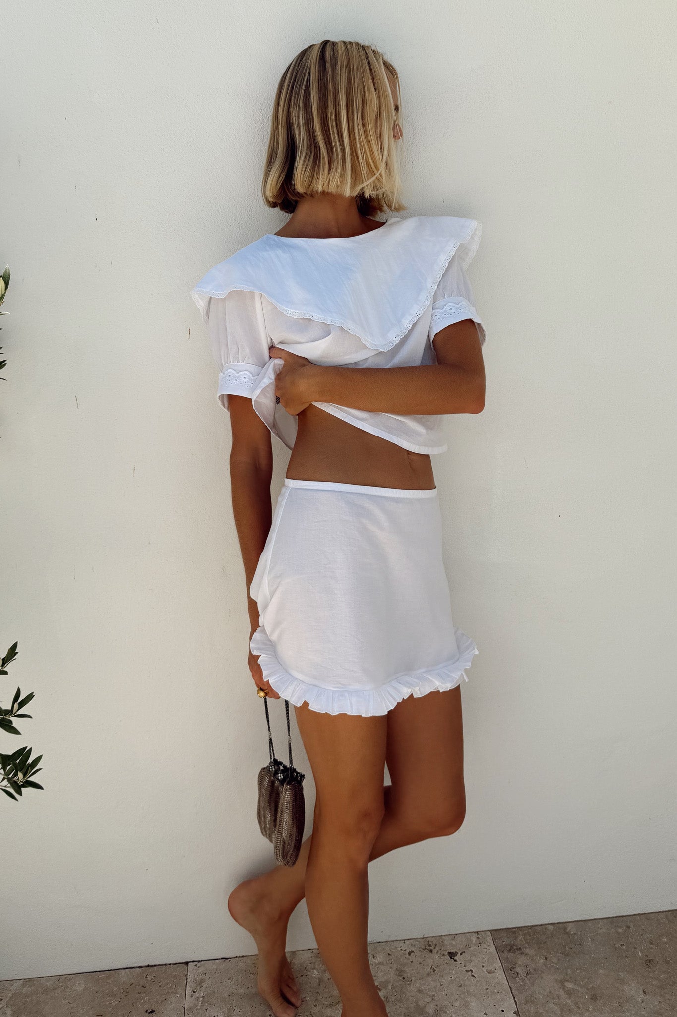 Whimsy Skirt in Ivory