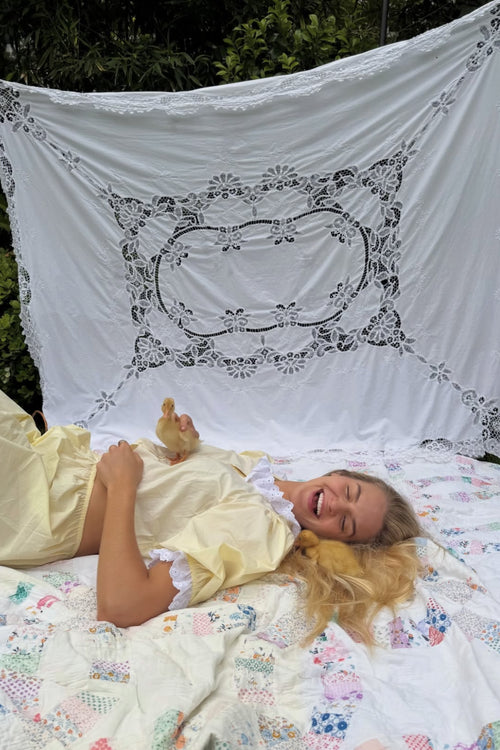 Antique Blouse in Butter