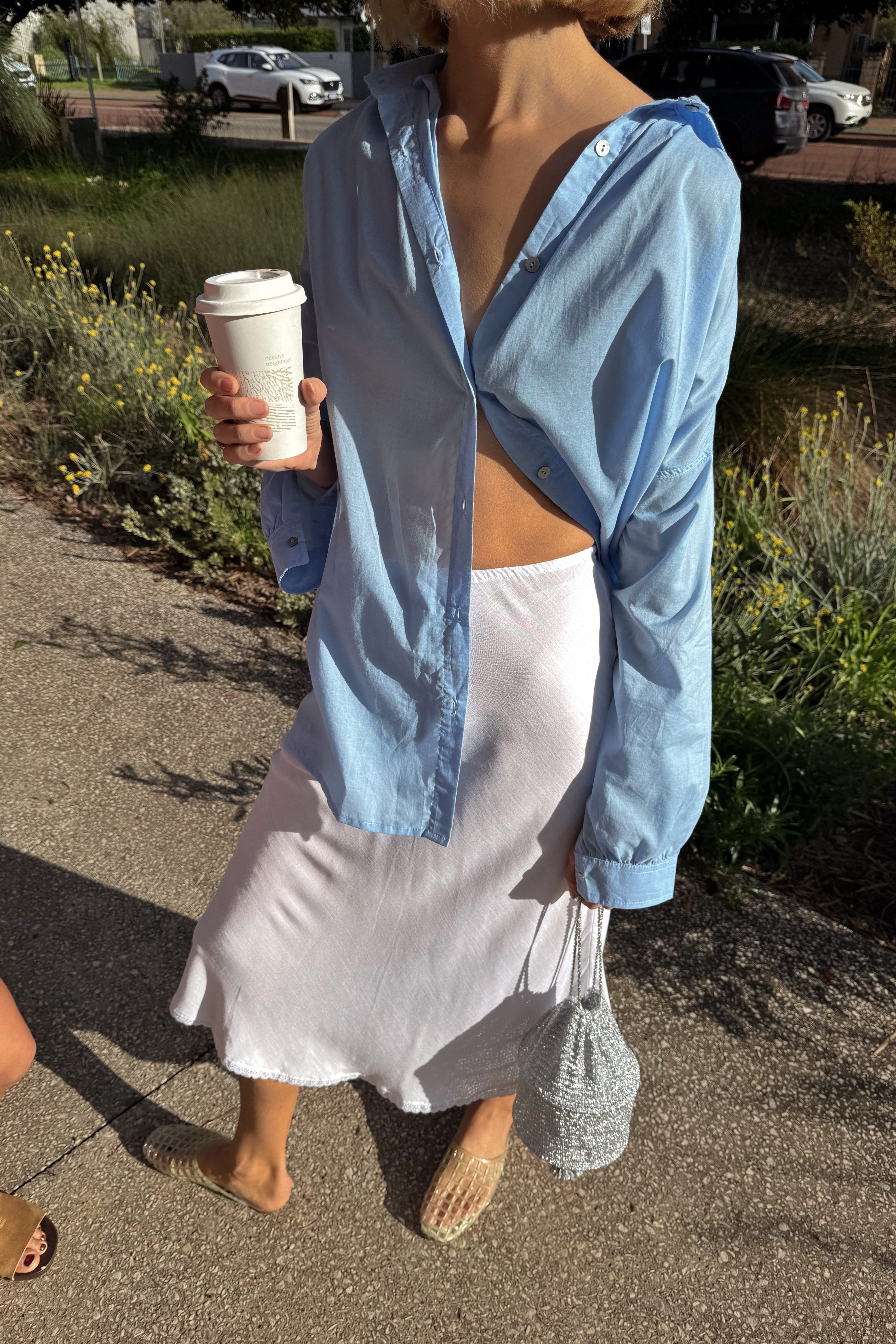 Forever Shirt in Baby Blue