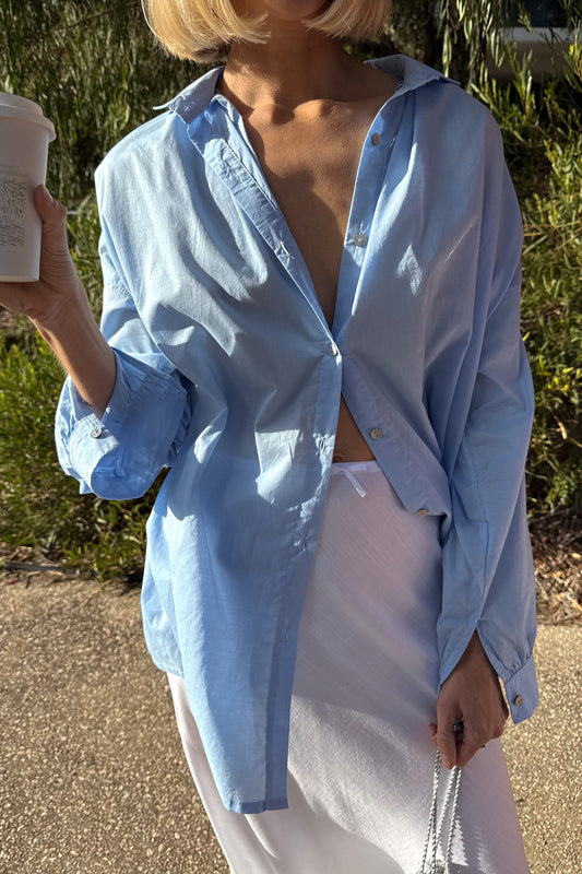 Forever Shirt in Baby Blue