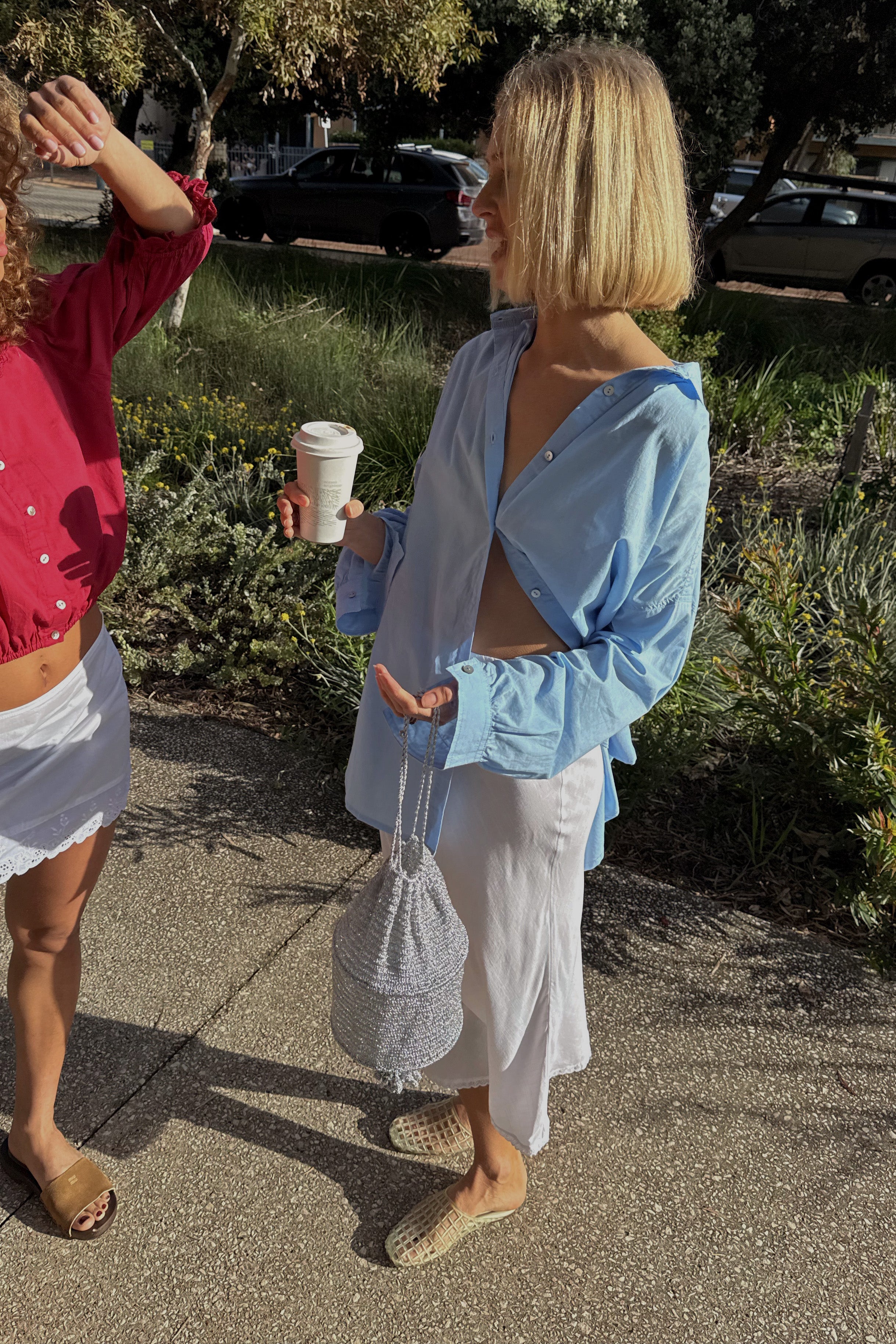 Forever Shirt in Baby Blue