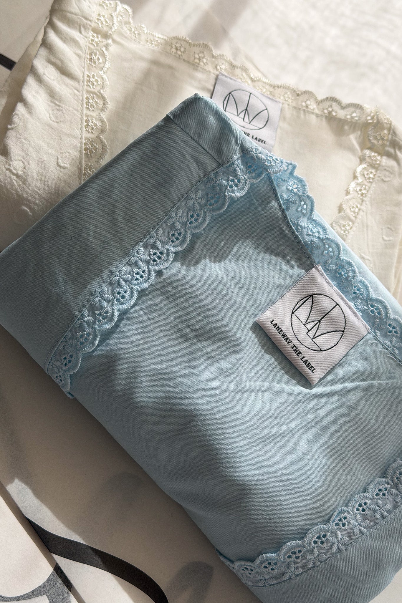 Vintage Cotton Mini in Baby Blue