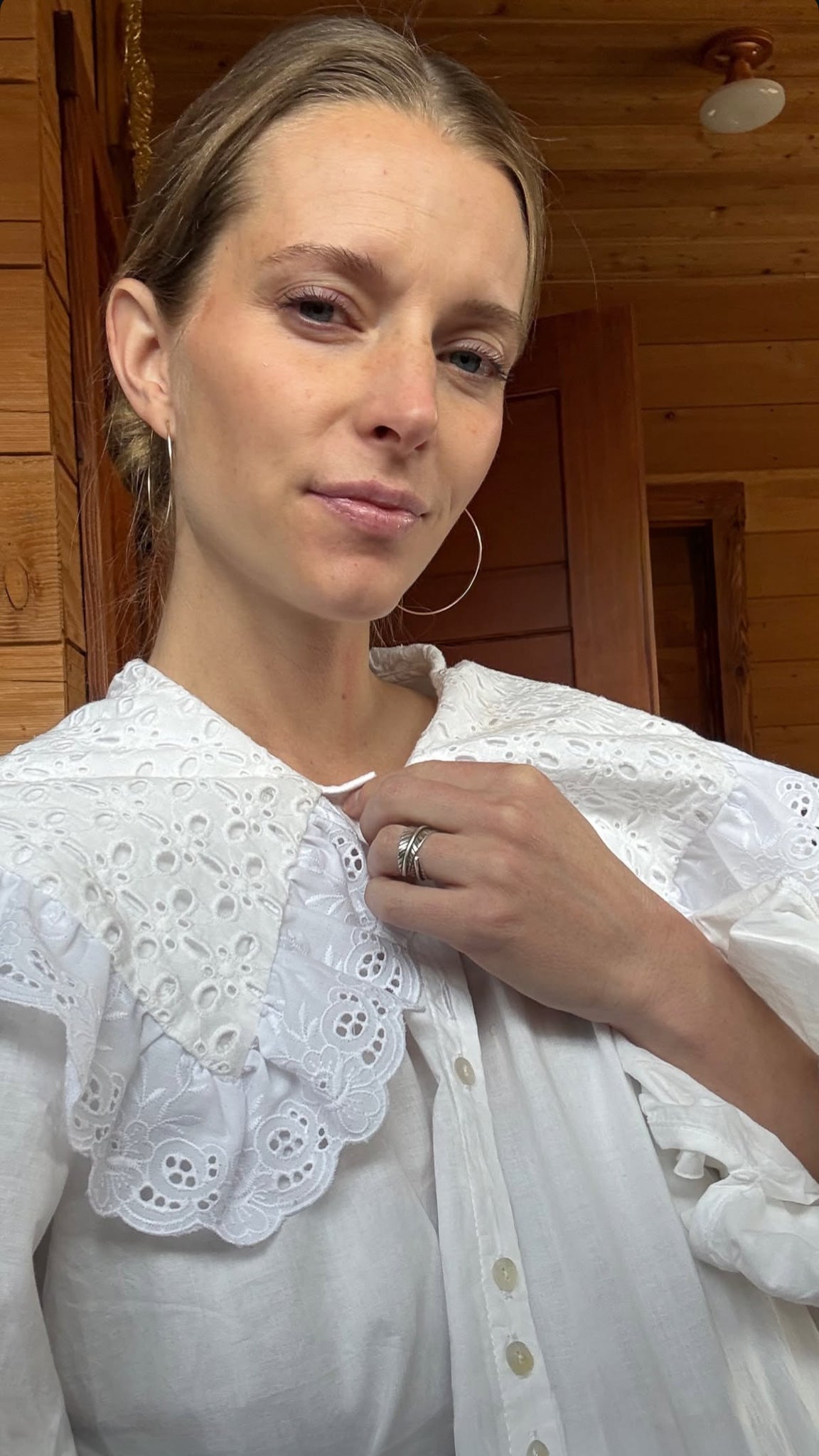 Harrie Blouse in Ivory