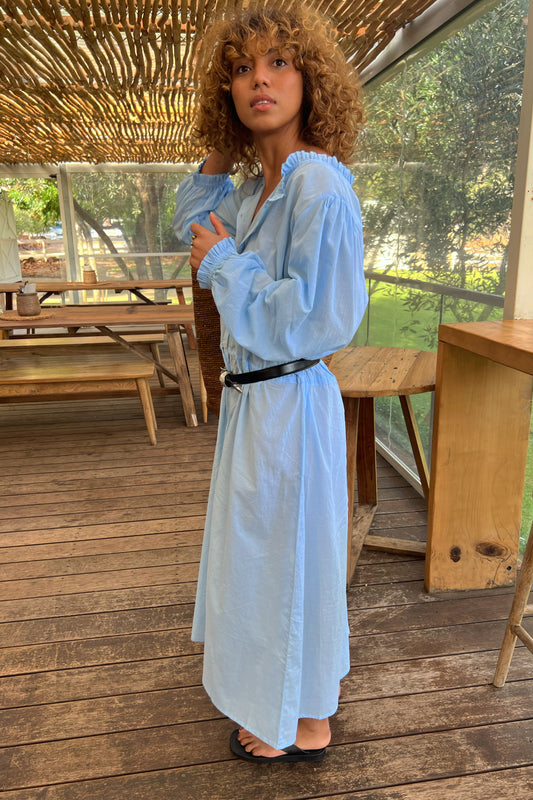 Bella Gown in Baby Blue