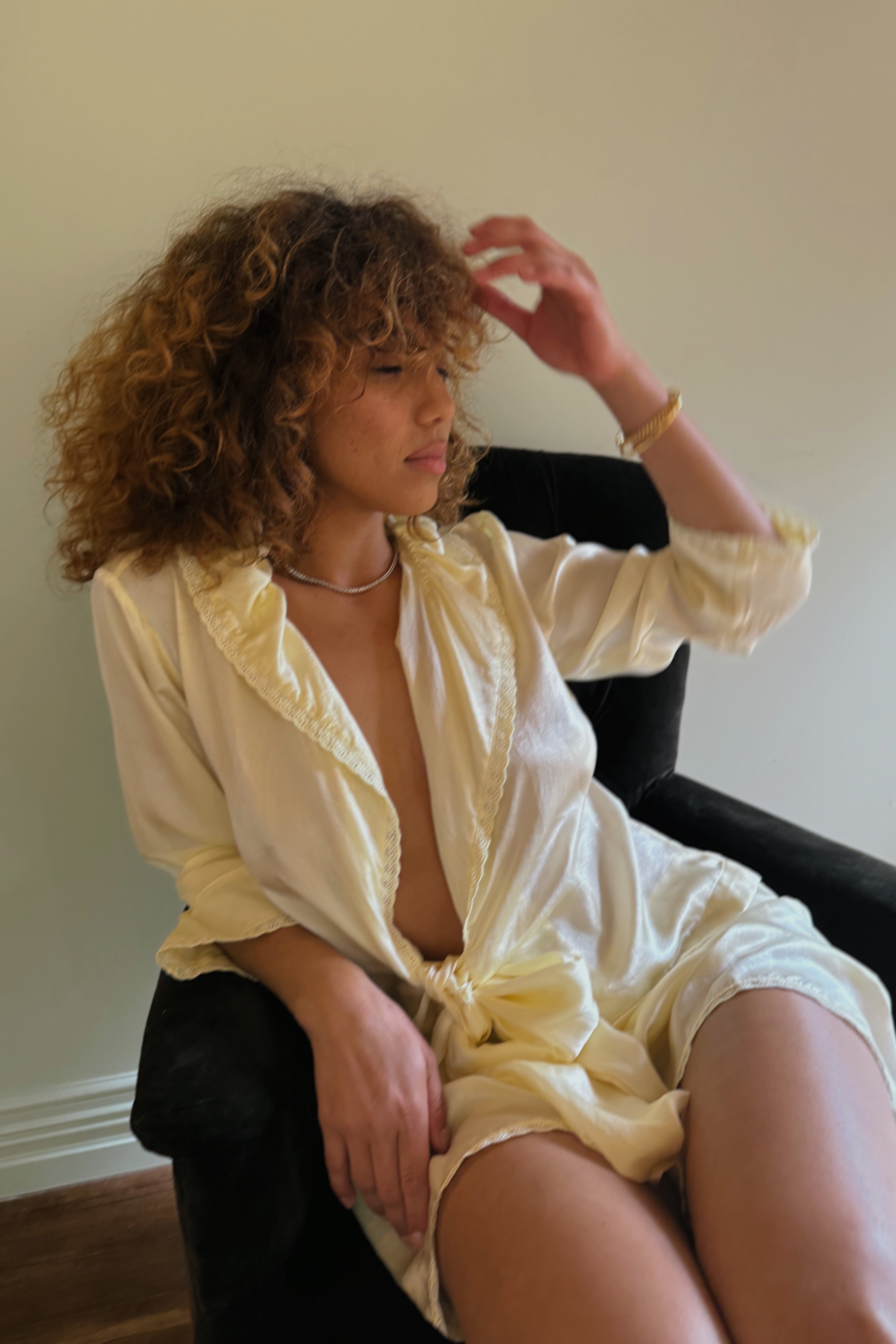 Dakota Blouse in Butter