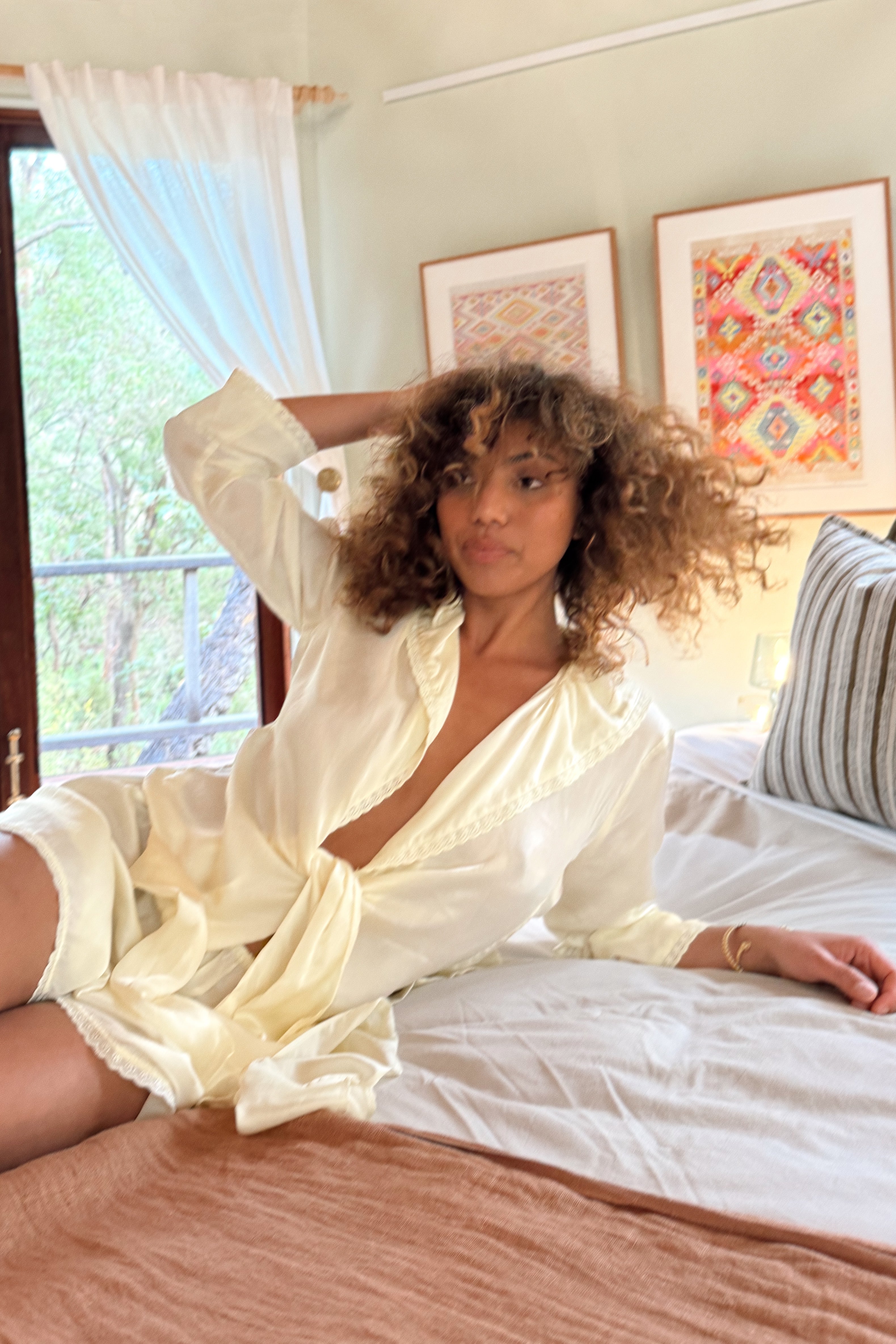 Dakota Blouse in Butter