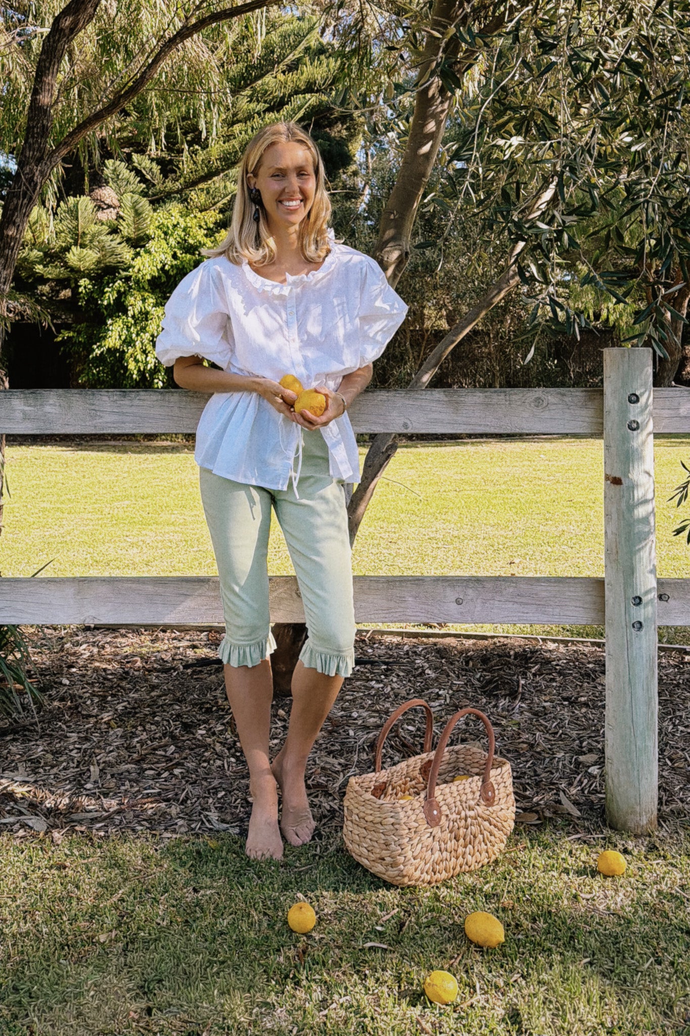 Beckett Blouse in Ivory