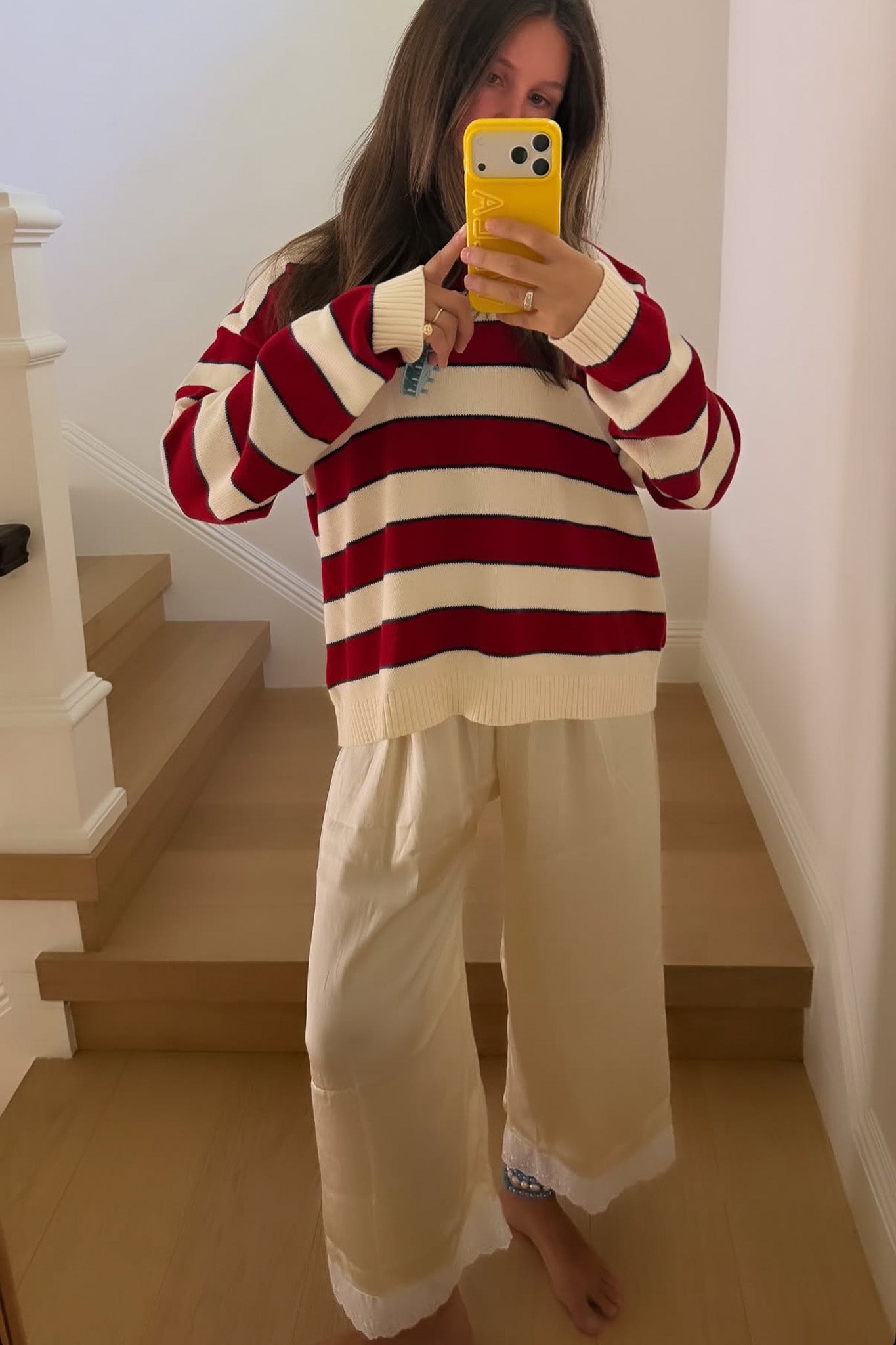 Silk Antique Summer Pant in Butter