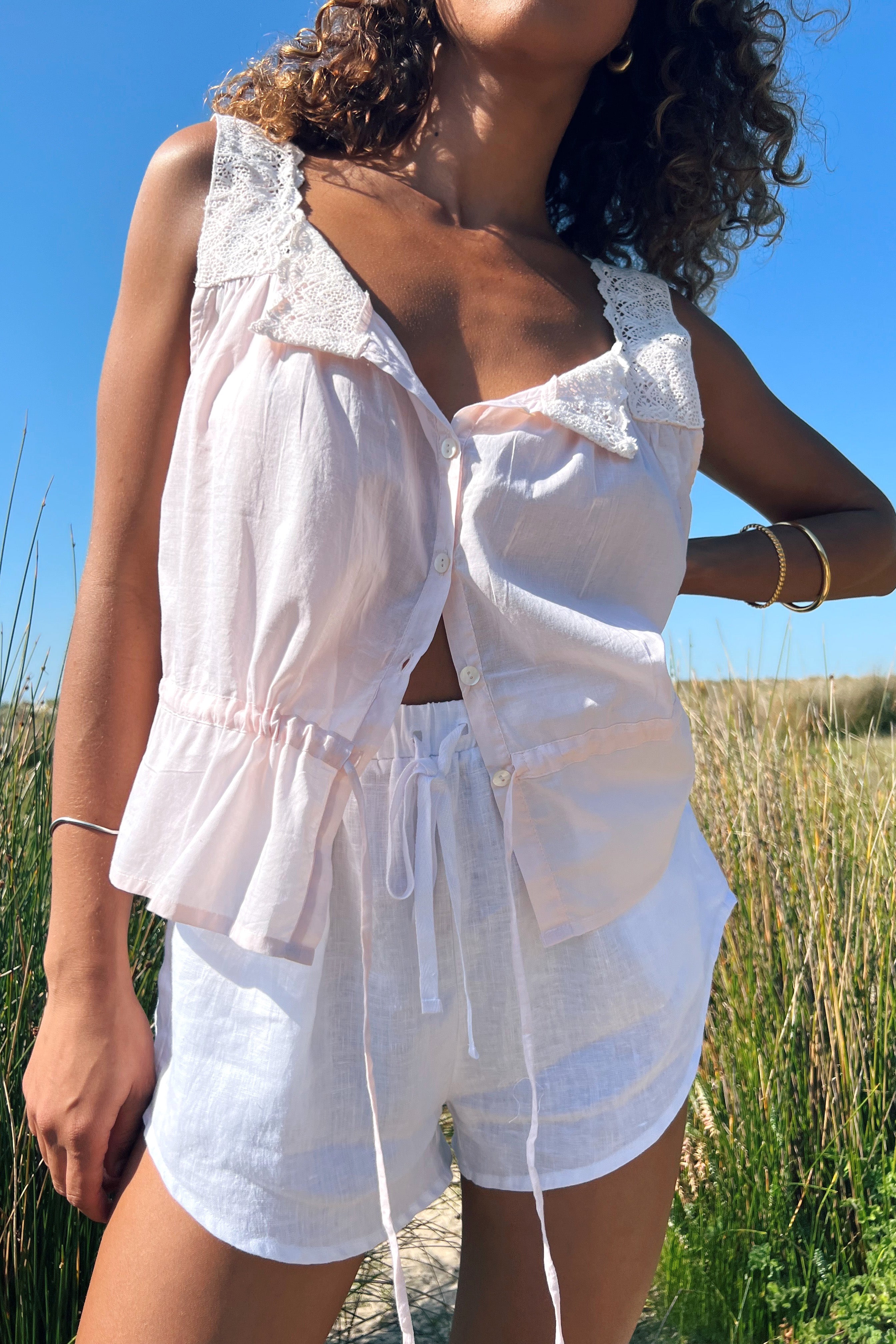 Daily Short in Ivory