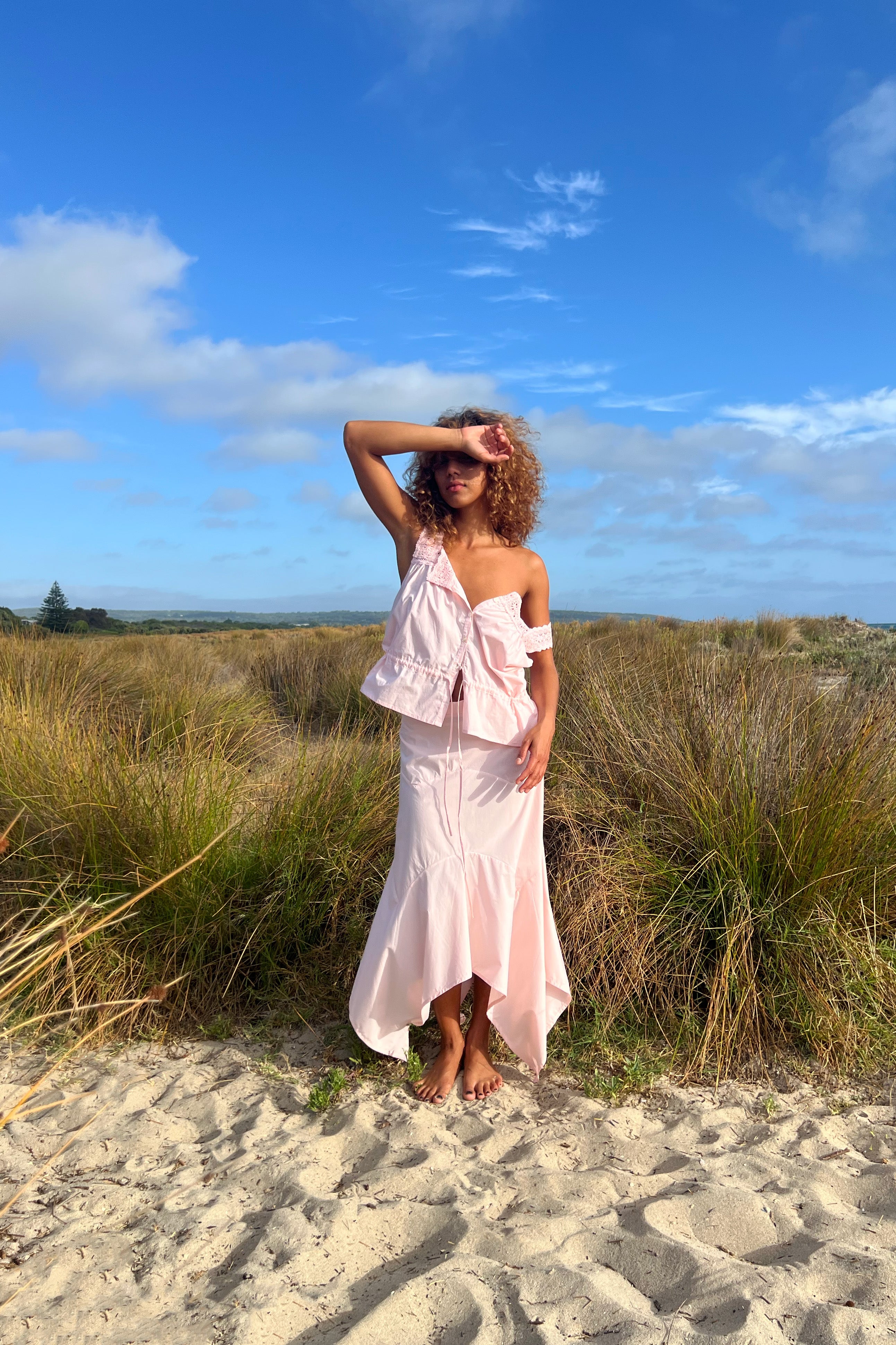 Romy Skirt in Blush
