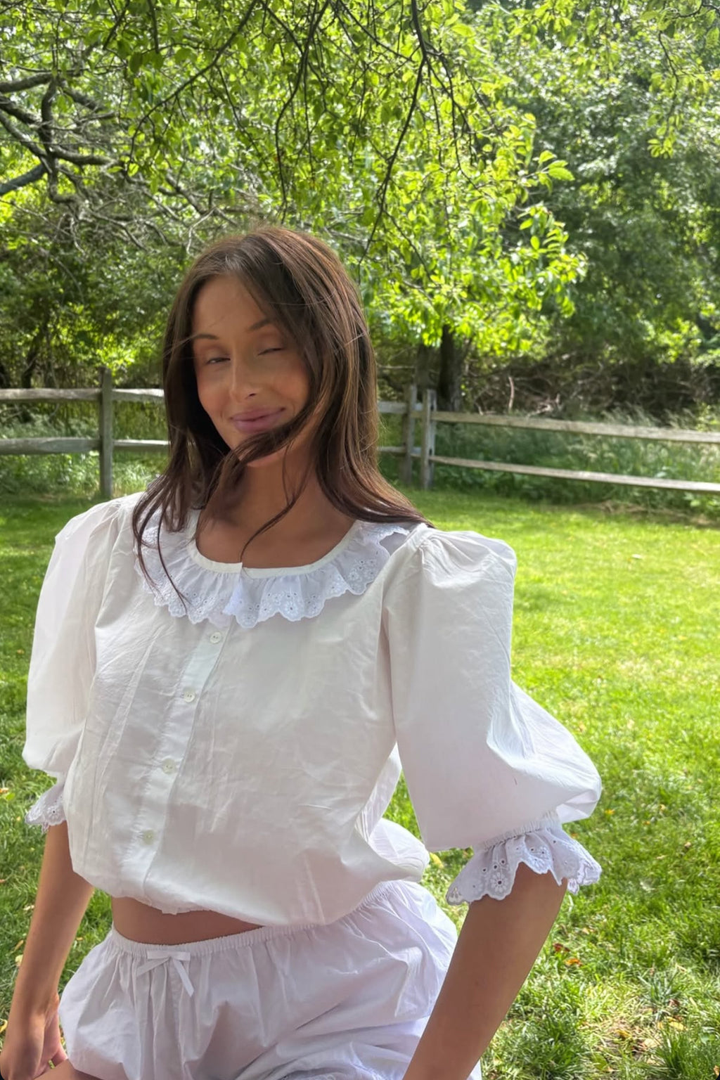 Antique Blouse in Ivory