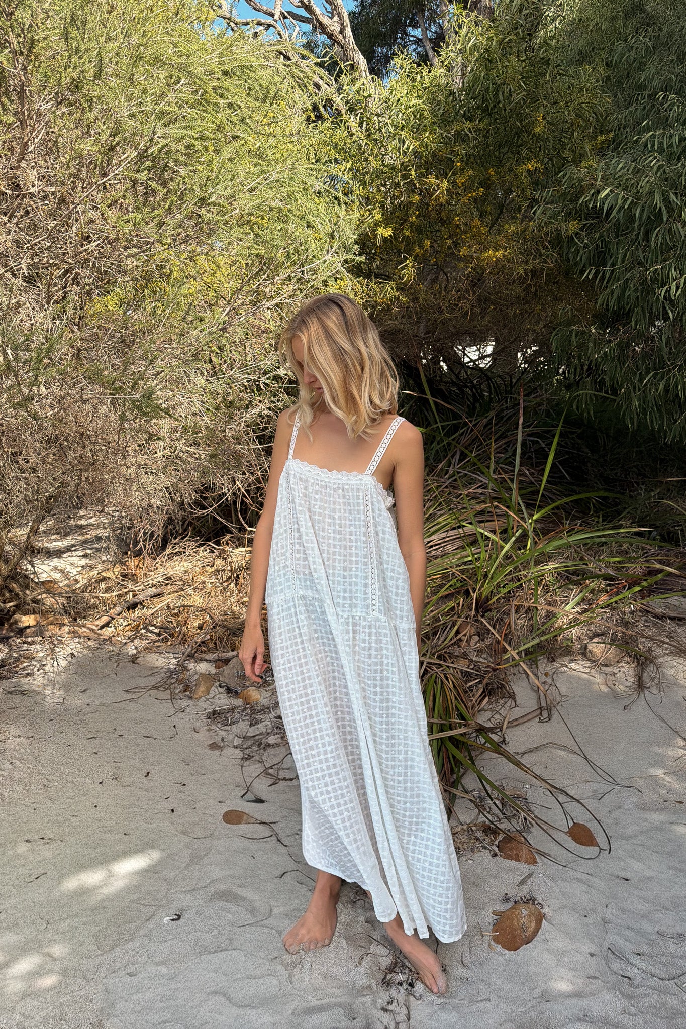 Dahlia Gown in Mini Fleur