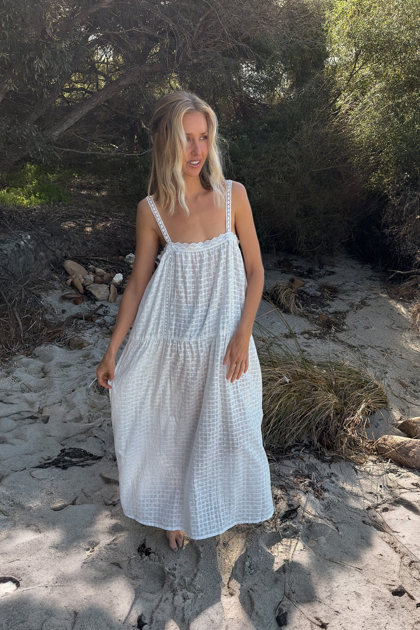 Dahlia Gown in Mini Fleur