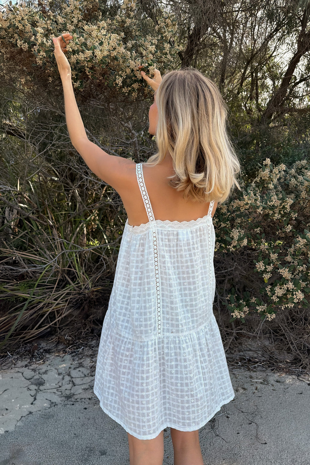 Dahlia Mini Dress in Mini Fleur