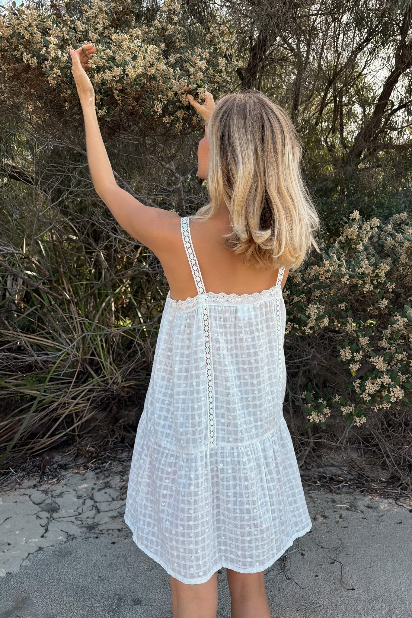Dahlia Mini Dress in Mini Fleur