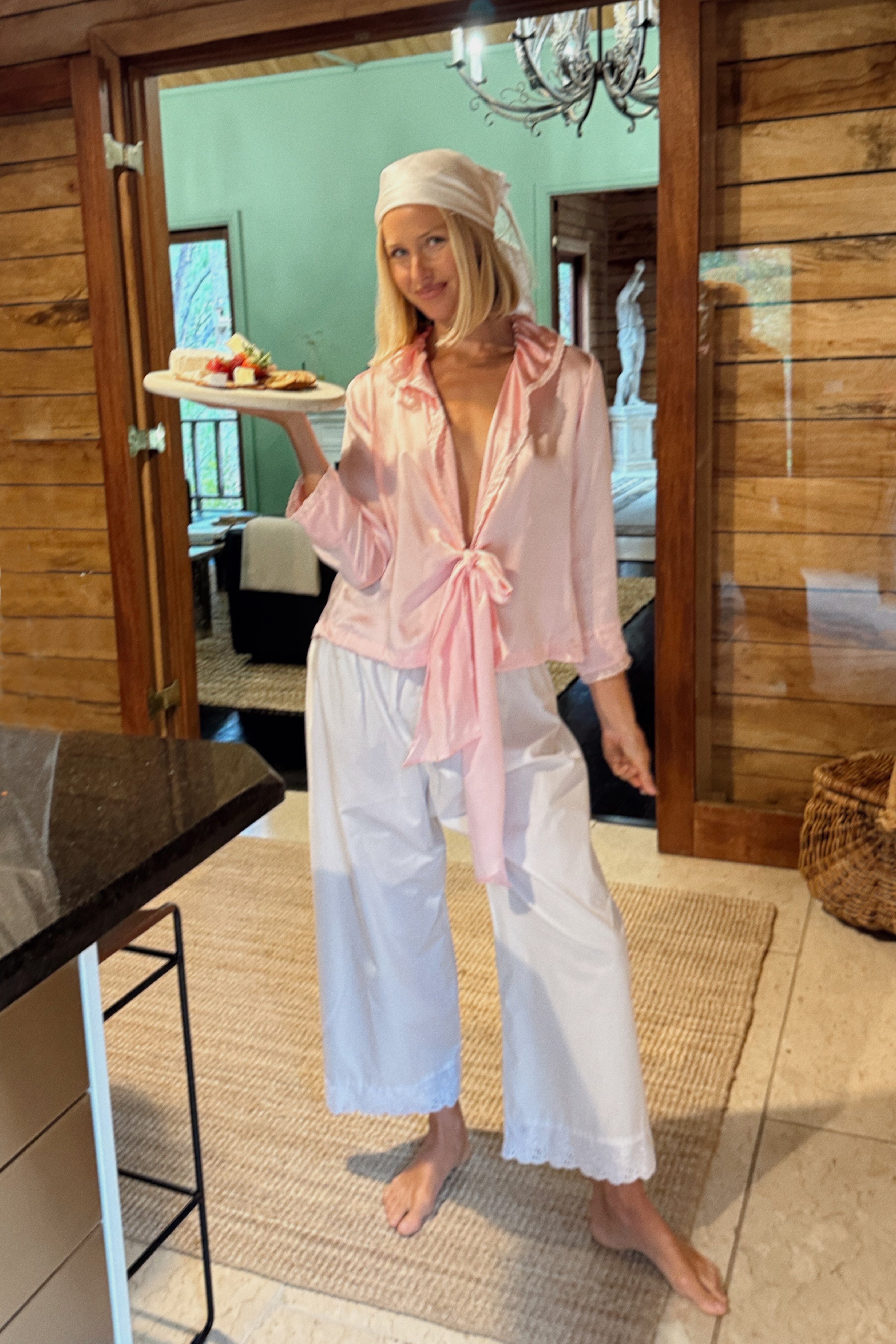 Dakota Blouse in Blush