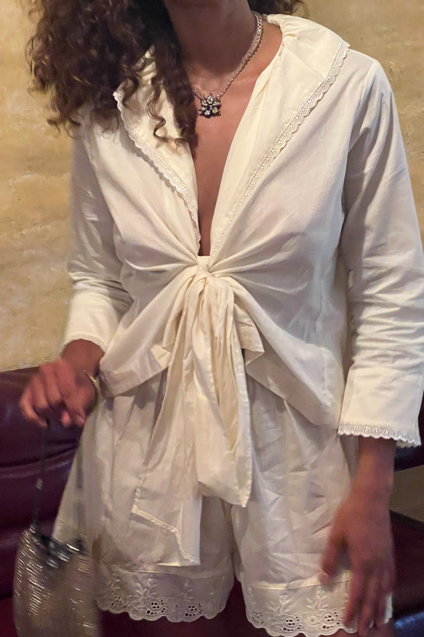 Cotton Dakota Blouse in Butter
